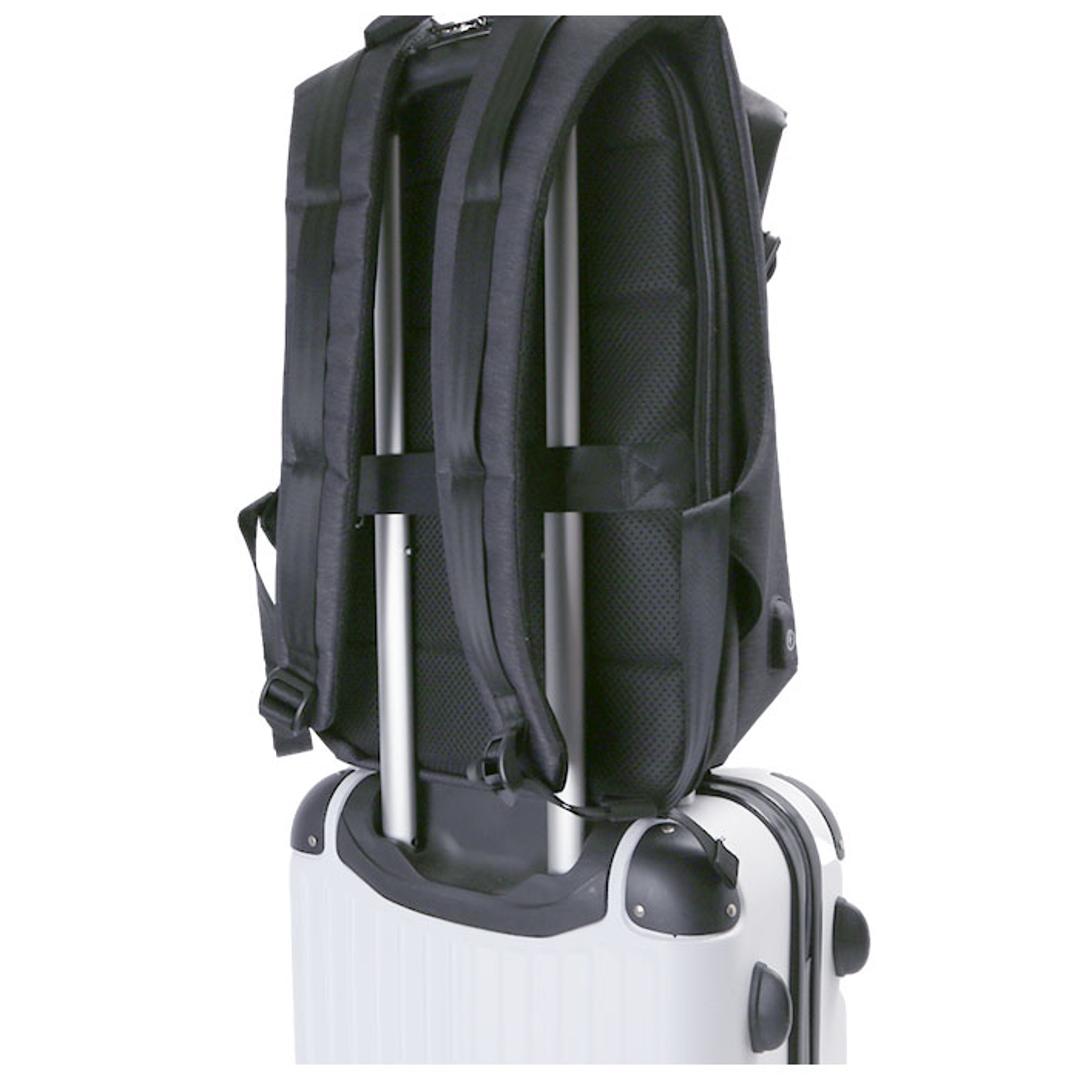 ビジネスリュック 大容量 通販 パソコンリュック PCバッグ PC バックパック カジュアル バックパック リュックサック バッグ かばん 鞄 メンズ 軽量 大きめ 防水 USBポート 多機能 高通気性 ラップトップ a4 15.6インチ 登山 旅行 通学 出張 アウトドア ブラック 【即日発送】Mサイズ