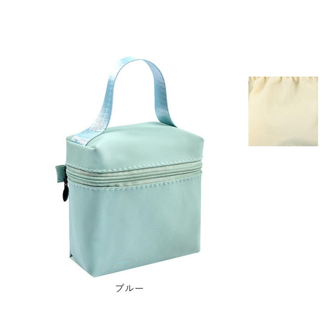 化粧ポーチ 縦型 メイクポーチ 自立 通販 ポーチ マチあり タテ 縦 トイレタリー 小物入れ 化粧品バッグ フルメイク 化粧品バック 収納袋 化粧バッグ 化粧バック 見つけやすい 取り出しやすい 旅行 化粧品 収納 シンプル グリーン ・