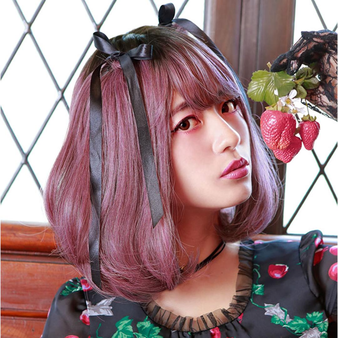 プリシラ フルウィッグ CTA-102 通販 prisila ウィッグ カラーウィッグ ウイッグ フルウイッグ かつら 女性 自然 カツラ 全頭かつら ボブ 耐熱 グラデーションカラーウィッグ カール レディース メッシュ コスプレ かわいい おしゃれ CTDP/耐熱ダークプラム ・