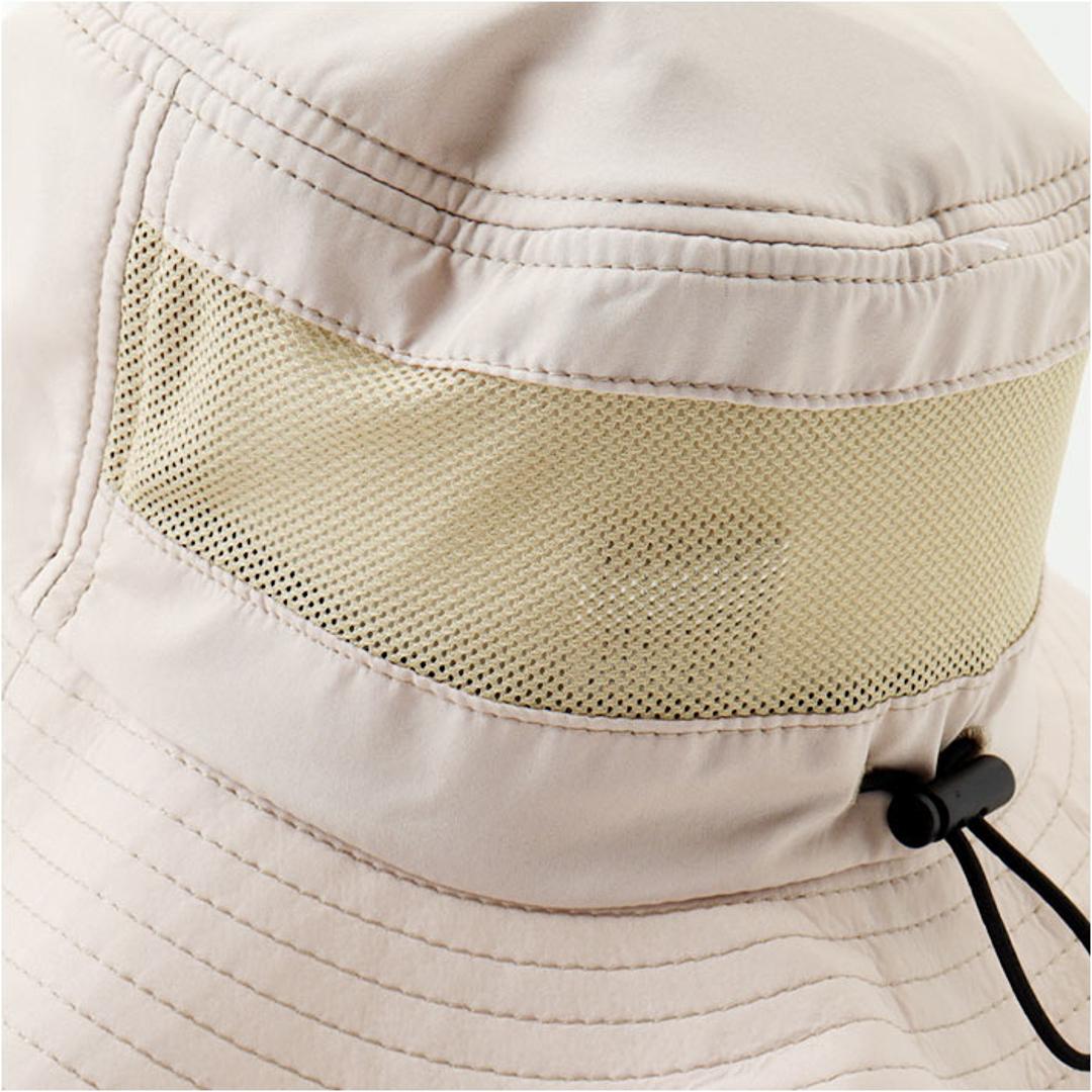 アドベンチャーハット 通販 サファリハット 日よけ帽子 折り畳み 折りたたみ 軽量 軽い レディース 女性 サイズ調整 あご紐取り外し可能 無地 シンプル 帽子 おしゃれ かわいい 釣り山登り登山 アウトドア キャンプ フェス HIDE ヒデ ギフト プレゼント ブラック ・