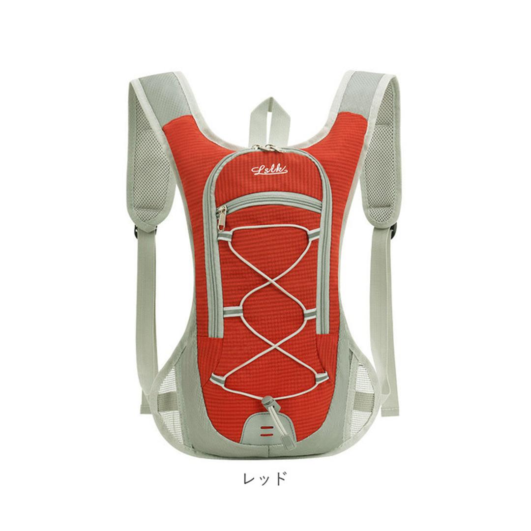 ランニング リュック 通販 リュックサック ランニングリュック ランニングバッグ ランニングバック バックパック デイパック 軽量 軽い 撥水 はっ水 ハイドレーション メンズ レディース ジョギング マラソン 登山 トレッキング 自転車 サイクリング 部活 スポーツ ピンク ・