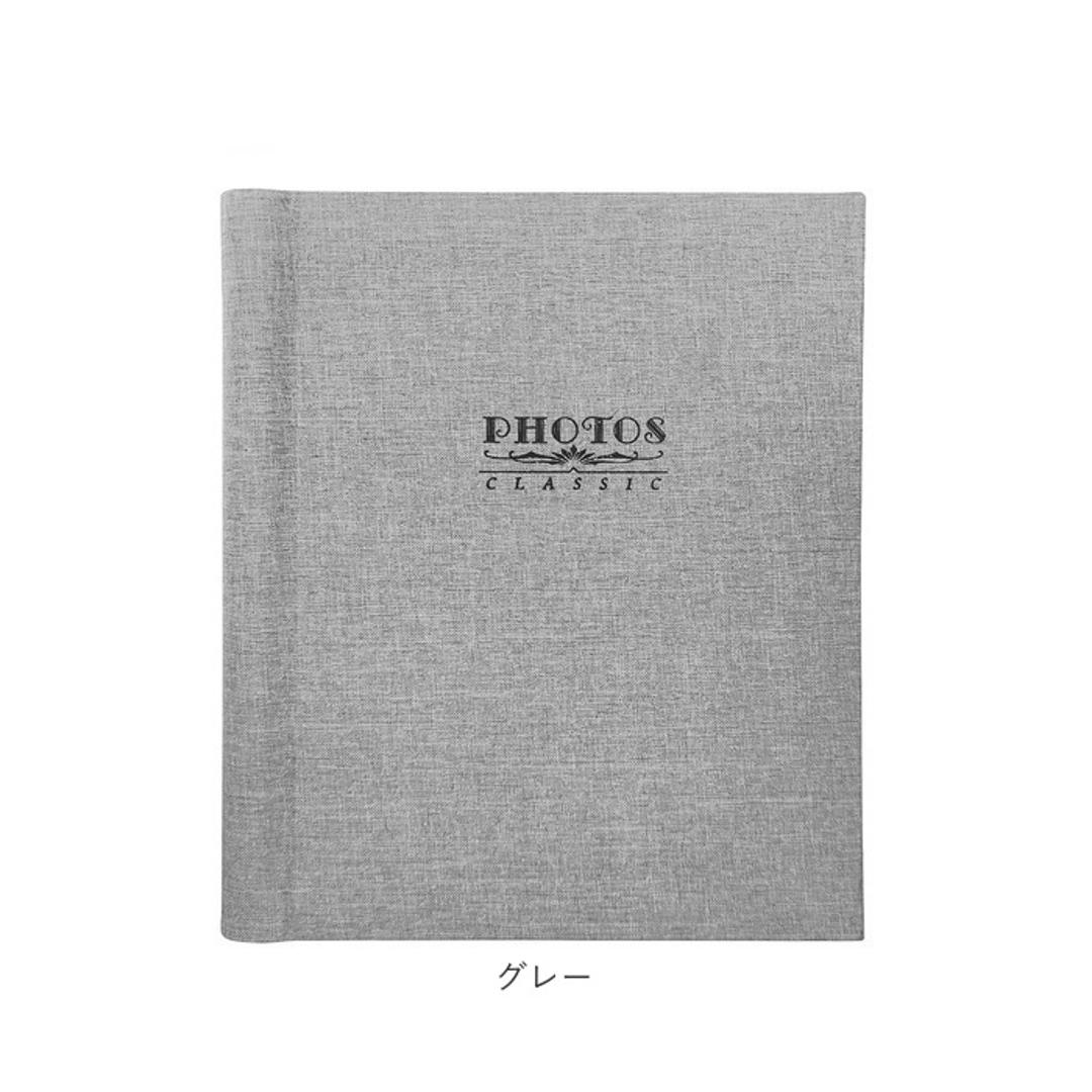 アルバム 貼るタイプ 大容量 通販 フォトアルバム 写真 フォト L判 手作り 写真整理 収納 整理 DIY カバー キャンバス 子ども 赤ちゃん かわいい 記念日 誕生日 レッド ・