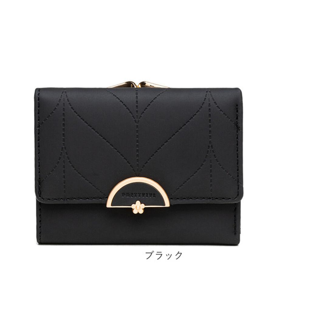 財布 折りたたみ財布 通販 三つ折り ウォレット 三つ折り財布 レディース お財布 折り財布 ミニ財布 がま口 ミニウォレット コンパクト スリム カード入れ 小銭入れ オシャレ かわいい 薄型 シンプル コインケース お札入れ おしゃれ 贈り物 ギフト グリーン ・