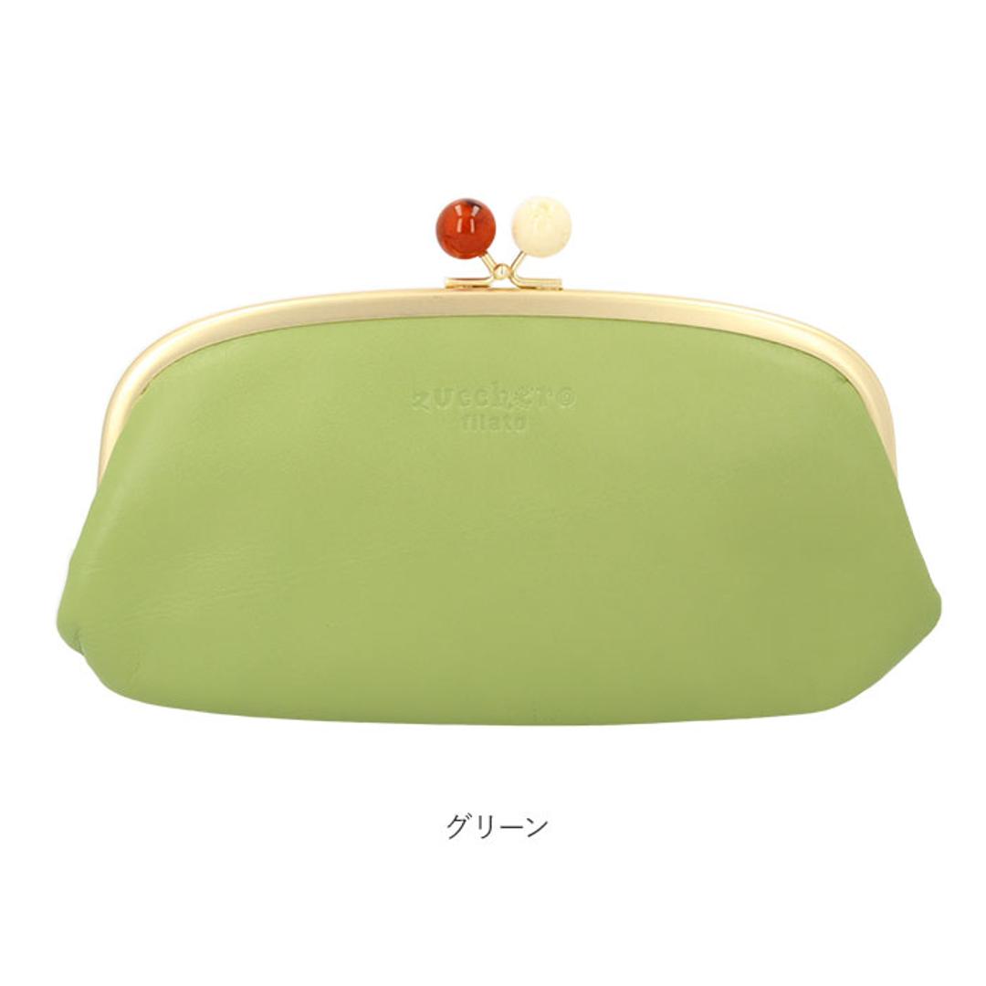 ズッケロフィラート 財布 通販 ブランド レディース 本革 革 zucchero filato 58057 がま口長財布 レザー カウレザー おしゃれ かわいい サライ 日本製 母の日 プレゼント ギフト ピンク ・