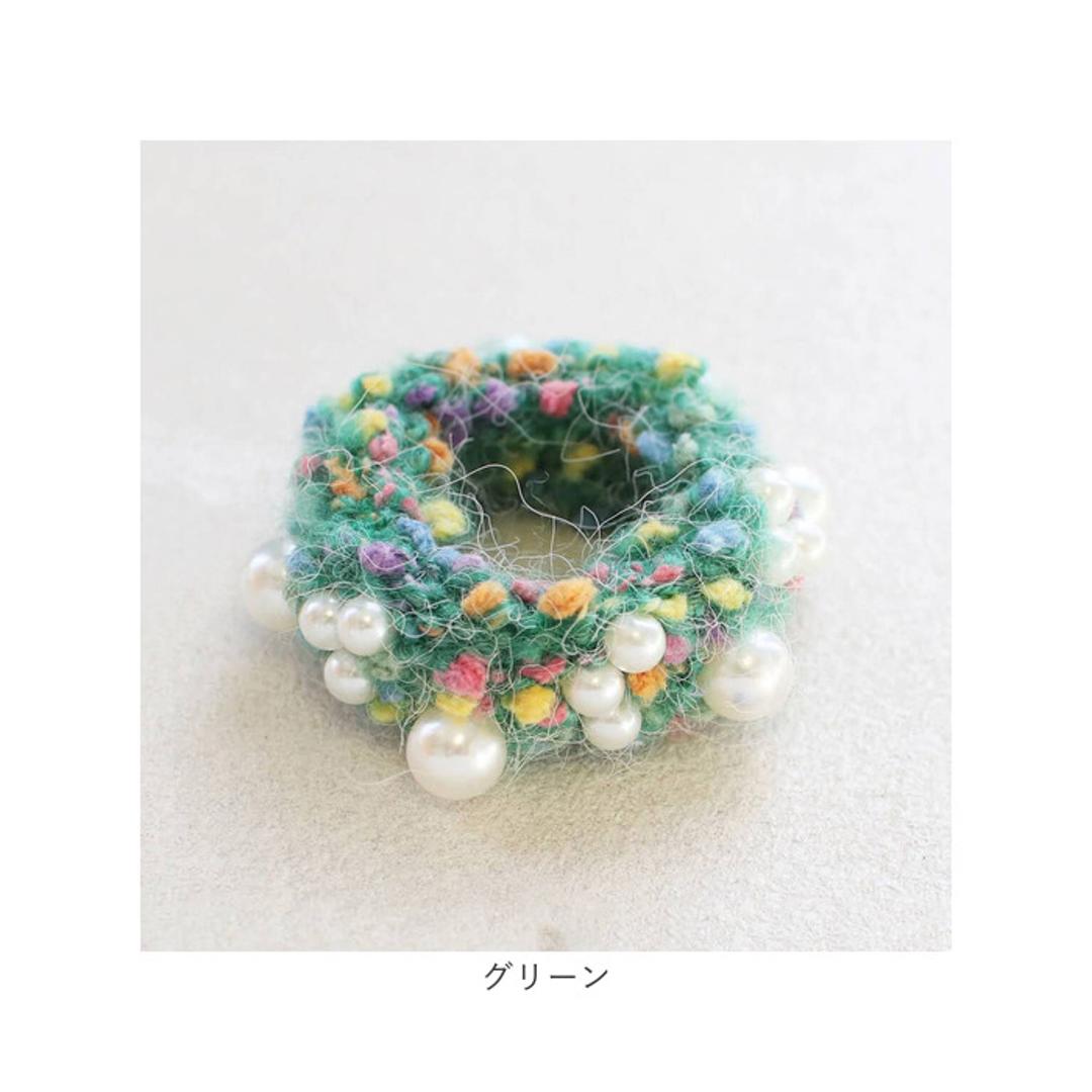 パール ヘアゴム キッズ 通販 シュシュ 髪飾り 子供 子ども こども 女の子 卒園式 入園式 入学式 卒業式 フォーマル 結婚式 ピアノ発表会 かわいい おしゃれ 普段使い シンプル ニット 可愛い ヘアアレンジ ヘアアクセサリー キッズファッション ブラック フリー