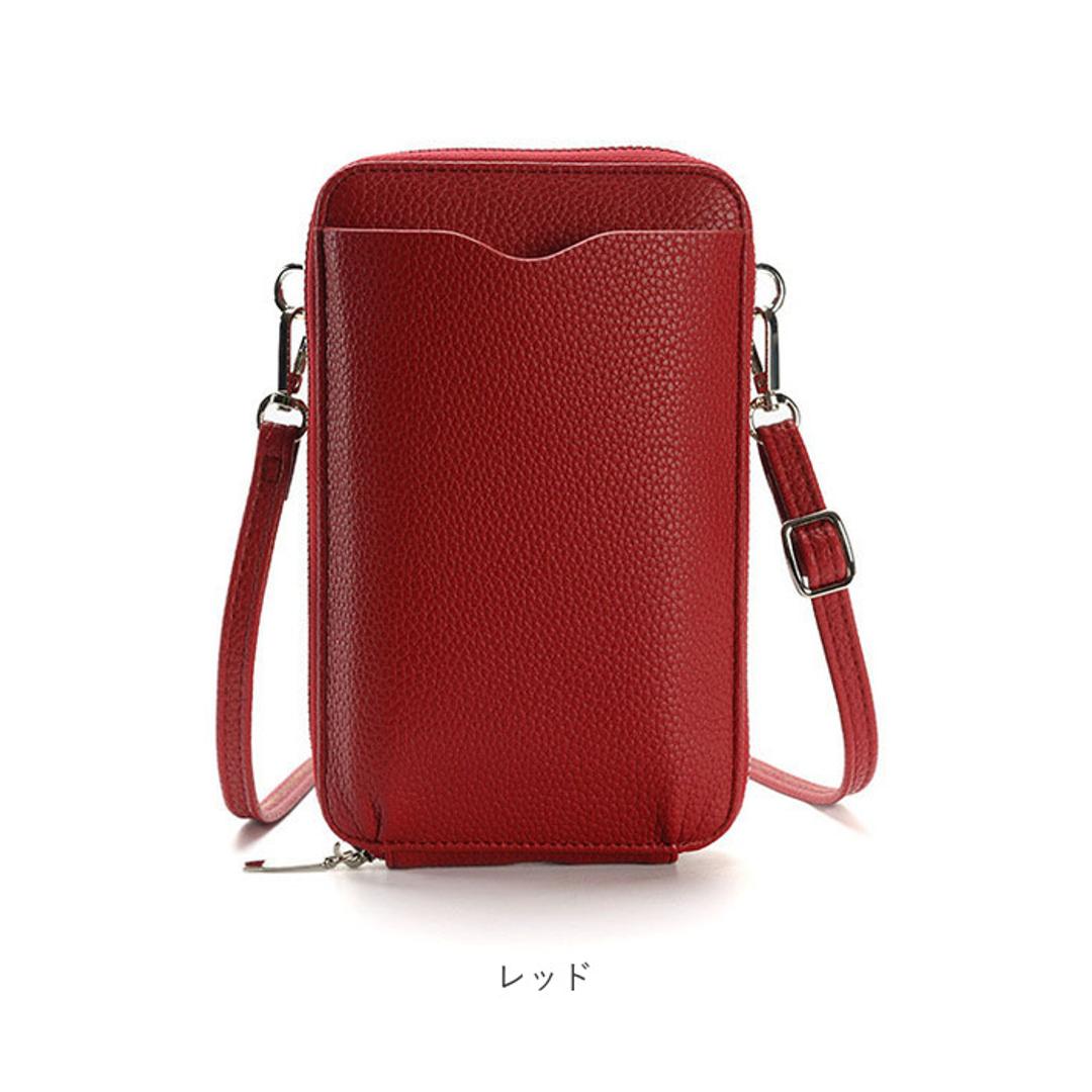 スマホショルダーバッグ 斜めがけ レディース 通販 スマホショルダー マルチポーチ スマホポーチ ポシェットスマホポシェット スマホショルダーバック ショルダーバッグ ショルダーバック ショルダー 肩掛け ポーチ 財布 お財布 縦長 ファスナー コンパクト おしゃれ グレー ・