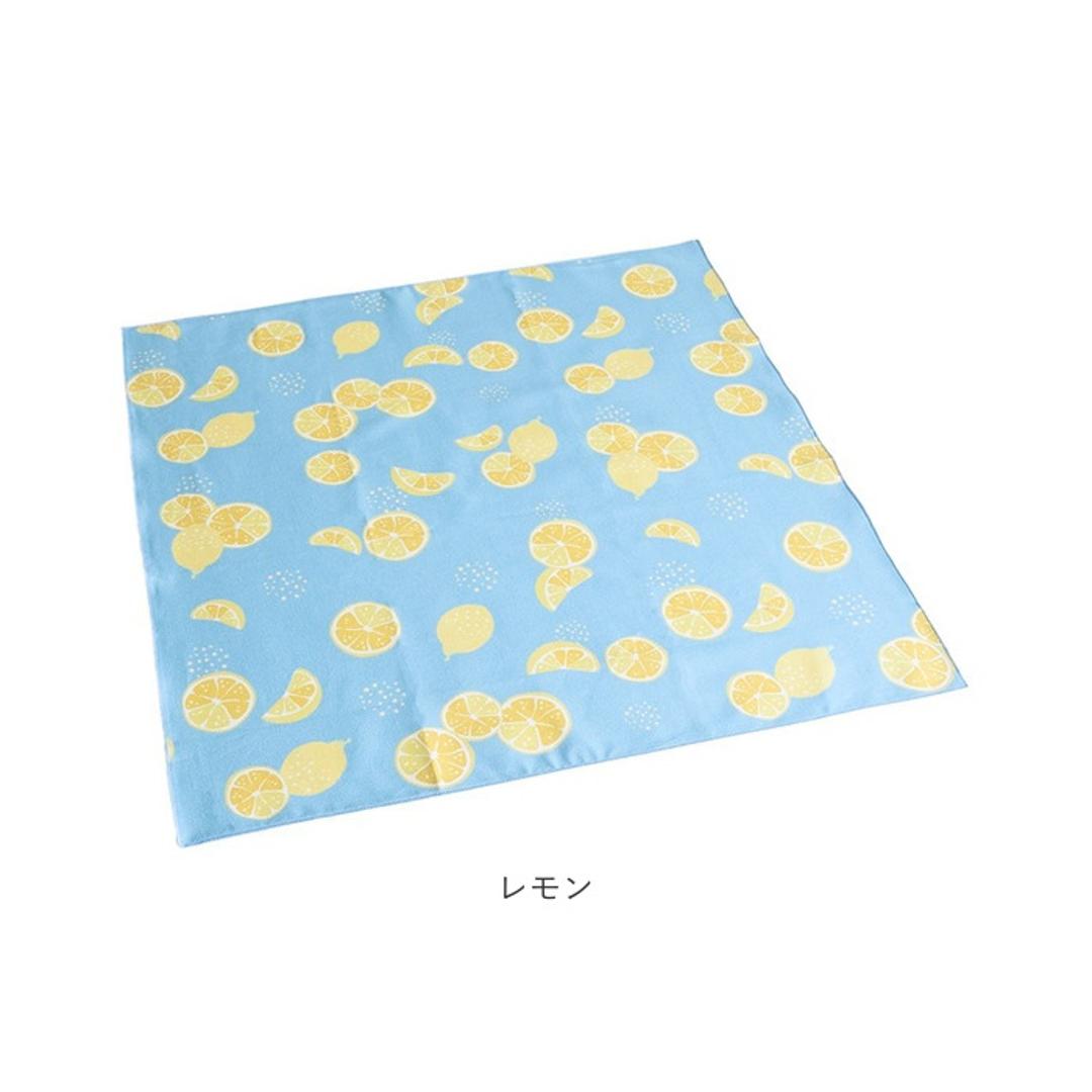 お弁当包み ハンカチ 通販 日本製 ランチクロス お弁当クロス ランチョンマット ナフキン 小風呂敷 おしゃれ 大人 かわいい 風呂敷 ふろしき 45cm 綿100% 総柄 女の子 女性 女子 中学生 高校生 小学生 プレゼント プチギフト キッチン用品 ミモザ ・