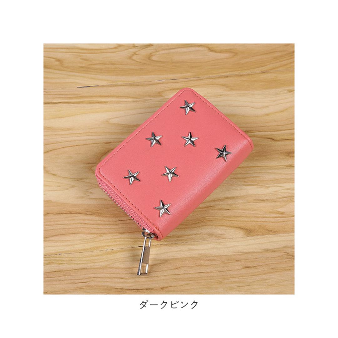 カードケース カード入れ 通販 コンパクト じゃばら 財布 サイフ お財布 ミニ ミニ財布 小さめ コインケース お札入れ お札 カード 名刺 レディース かわいい レッド ・