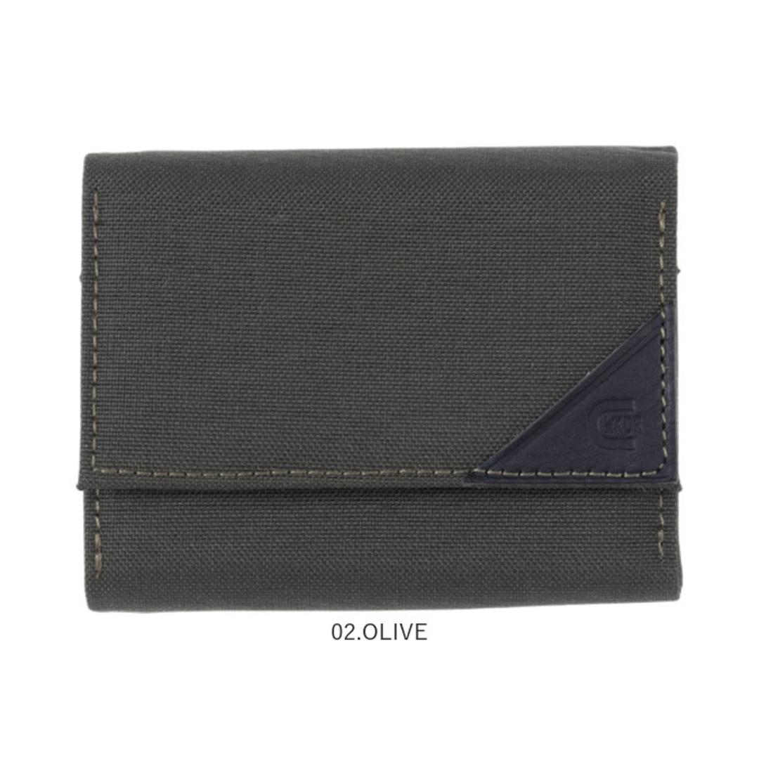 三つ折り財布 メンズ 通販 coruri 財布 折財布 ミニ財布 コンパクト 三つ折り ミニウォレット 小型財布 男女共用 小銭入れ お札入れ カード入れ おしゃれ オシャレ カジュアル シンプル レジャー フェス スポーツ 旅行 誕生日 贈り物 ギフト 01.KHAKI ・