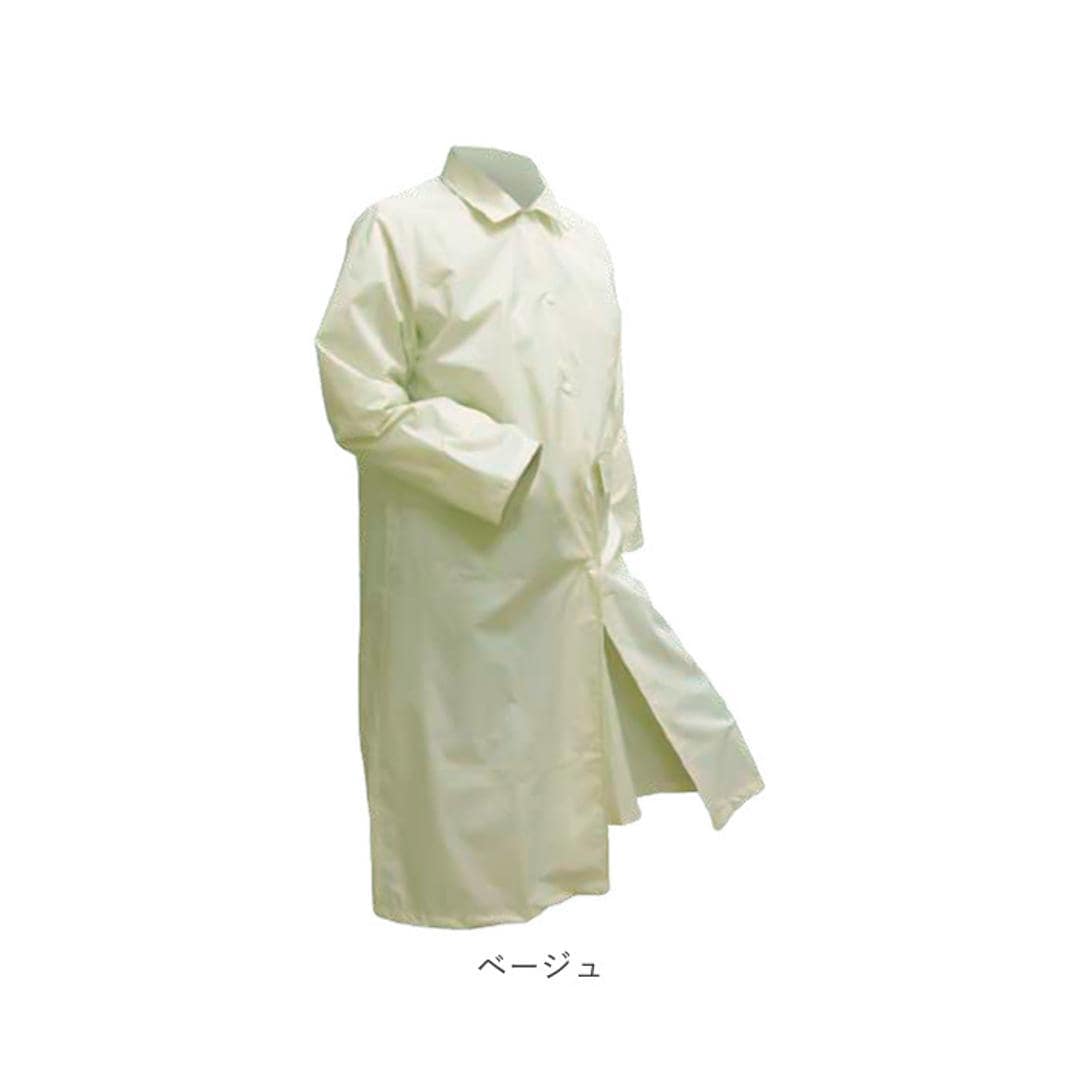レインコート 通販 レインウェア カッパ かっぱ 雨具 レディース 通勤 通学 収納袋付き 反射付き 半メッシュ裏地 コートタイプ 快適 蒸れにくい フード着脱可 男女兼用 自転車通勤 自転車通学 キャンプ レジャー フェス 釣り 福泉工業 ネイビー 120cm