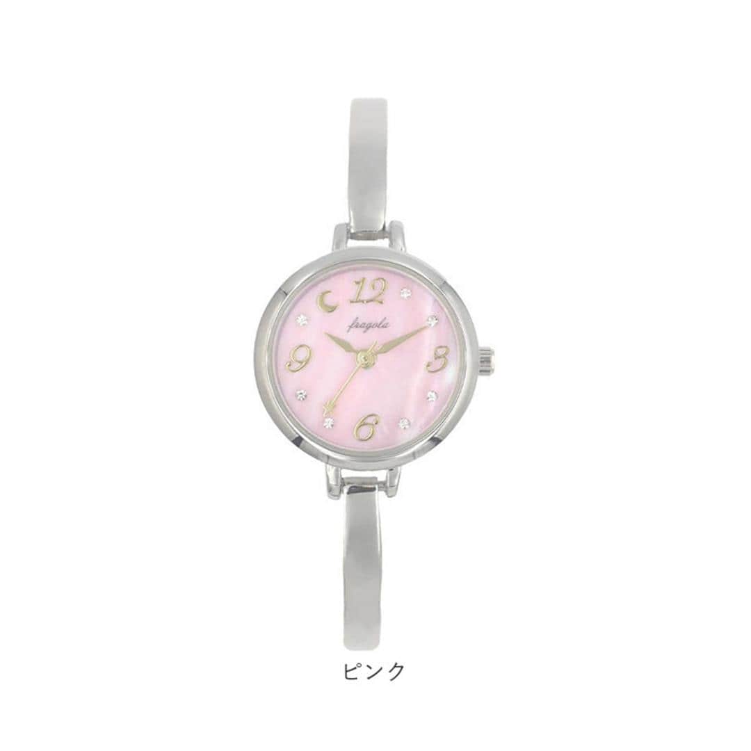 腕時計 レディース ウォッチ 通販 バングルウォッチ リストウォッチ レディースウォッチ かわいい おしゃれ 可愛い 通勤 通学 女性 学生 着脱簡単 オシャレ 日本製ムーブメント fragola フラゴラ H04924A-4 フォロー レディース腕時計 ネイビー ・