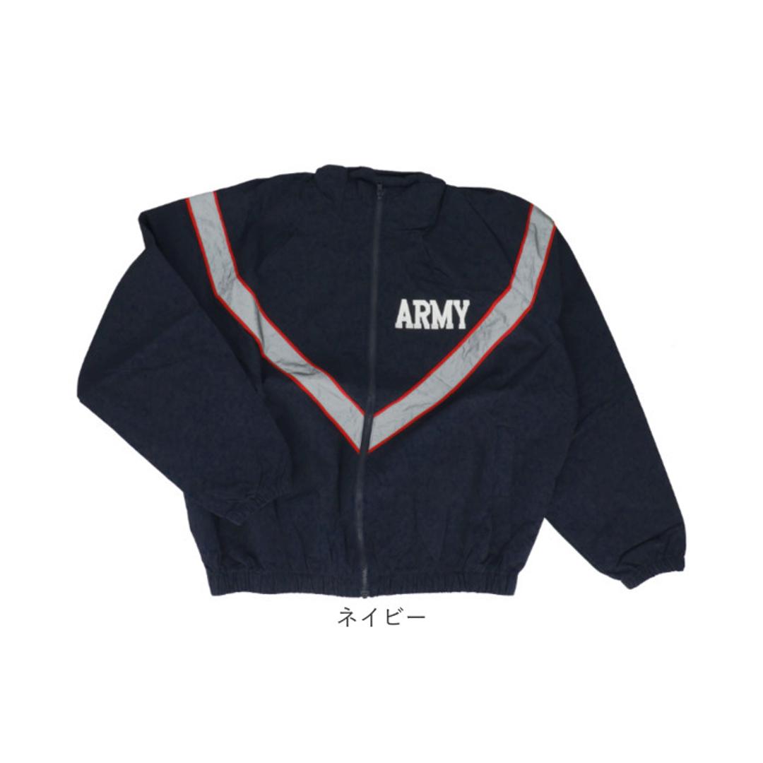 ARMY IPFU ウィンドブレーカー メンズ 通販 メンズジャケット ジャケット ウインドブレーカー ランニンウェア ランニンウエア カジュアル 羽織り アウター ジャージ 男性用 男性 USタイプ アメリカ軍タイプ 米軍タイプ かっこいい 秋 冬 オリーブ Mサイズ