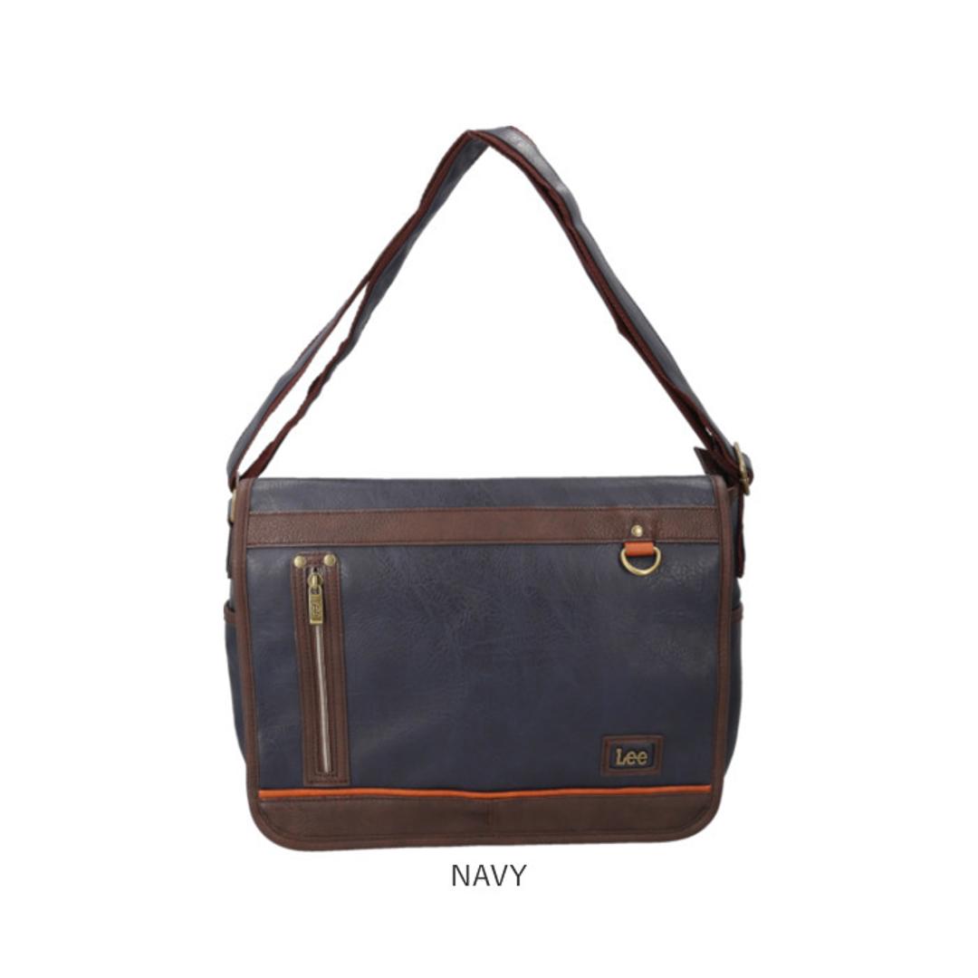 Lee リー ショルダーバッグ 通販 バッグ ショルダーバック メンズ レディース 斜めがけ おしゃれ 斜め掛け ななめ掛け 斜めかけ 大人 シンプル 無地 ギフト ショルダー 肩掛け バック かばん 鞄 オシャレ ギフト 贈り物 かっこいい BLACK ・