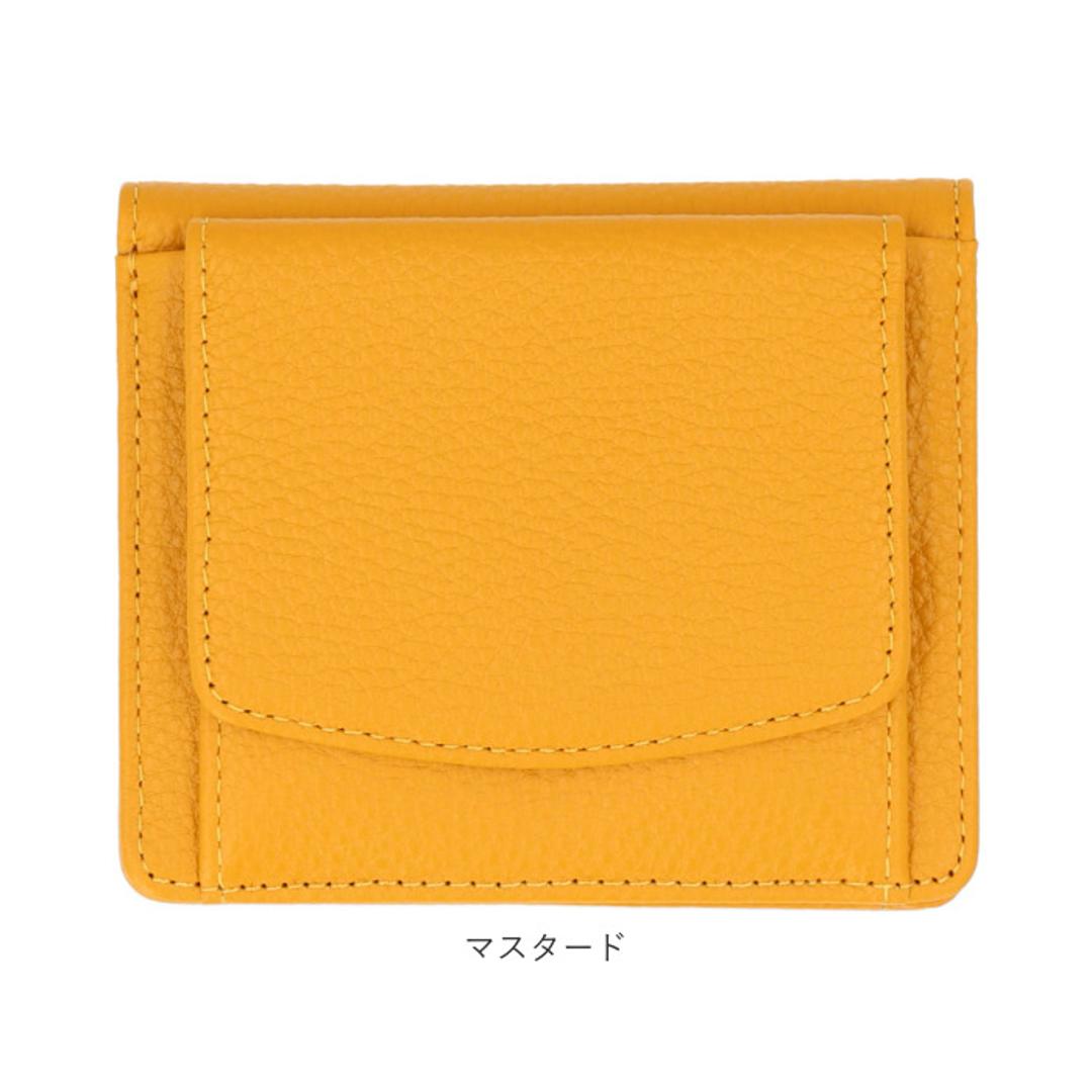 LIZDAYS リズデイズ 二つ折り財布 通販 lz-z65121 折財布 折り財布 スキミング防止 財布 ミニウォレット 小さめ さいふ サイフ ミニ財布 革 本革 レザー レディース 小銭入れ コンパクト おしゃれ かわいい きれいめ サーモンピンク ・