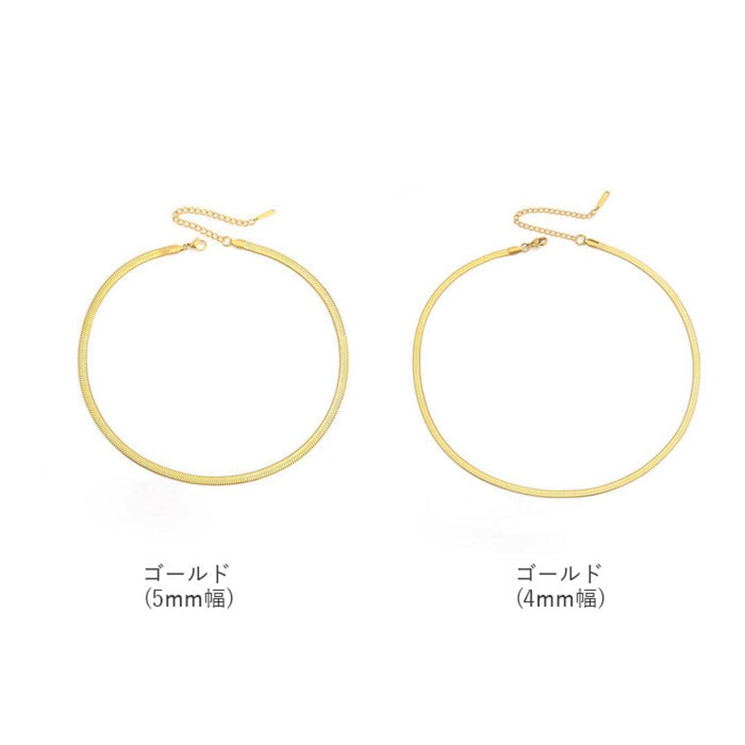 アクセサリー ネックレス レディース メンズ 通販 チョーカー スネーク チェーン スネークチェーン アクセサリ ジュエリー つけっぱなし 錆びない 変色しない ユニセックス 男女兼用 サージカルステンレス シンプル おしゃれ ギフト シルバー 【即日発送】2mm幅-35cm