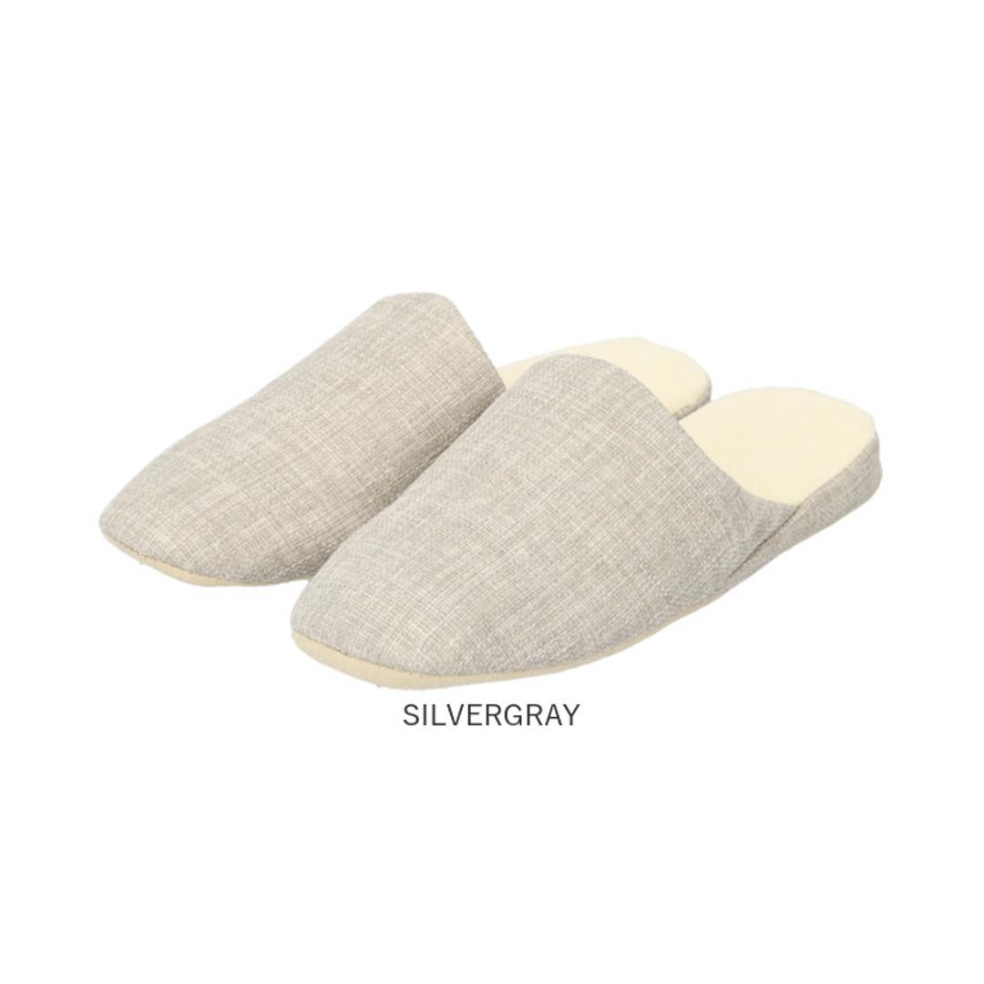 スリッパ 洗える 通販 ルームシューズ 前詰まりスリッパ 自宅用 来客用 手洗い可 来客用スリッパ 室内履き メンズ レディース おしゃれ オシャレ シンプル 可愛い かわいい 参観日 母の日 引っ越し 新居 家族 カップル オールシーズン ギフト 贈り物 GREIGE Mサイズ