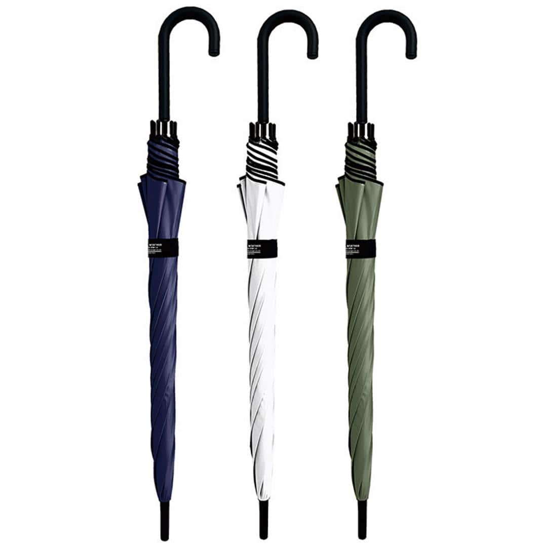 晴雨兼用傘 長傘 遮熱 メンズ 通販 傘 晴雨兼用 日傘 遮光 ジャンプ傘 雨傘 かさ カサ UVカット UPF50+ 撥水 軽量 軽い 通勤 通学 シンプル 無地 おしゃれ オシャレ 男性 男性用 中谷 345-001 オールウェザー ALLWEATHER オフホワイト ・