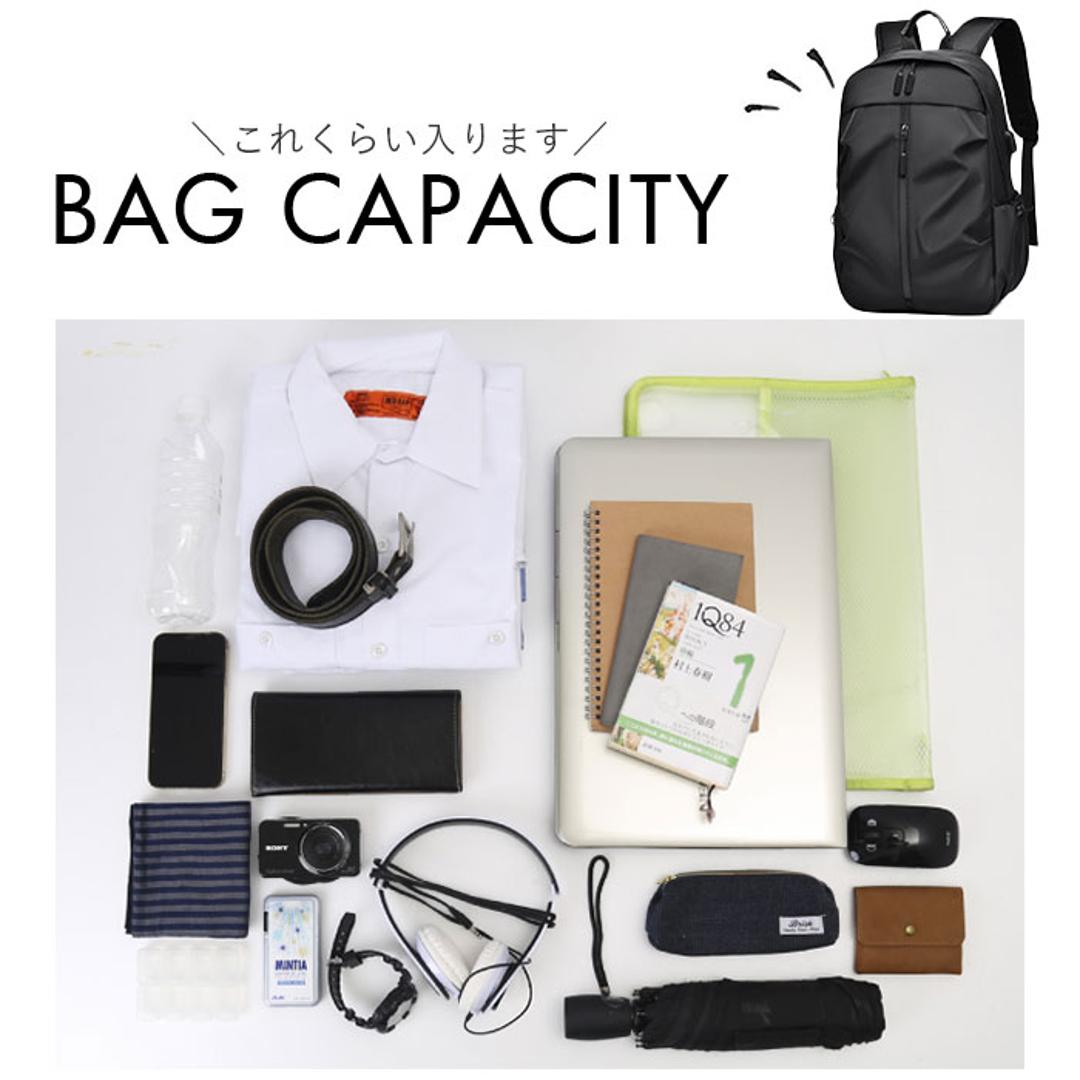 リュックサック メンズ 通販 リュック デイパック バックパック 通学 ビジネス 通勤 男子 高校生 中学生 撥水 はっ水 PCバッグ おしゃれ オシャレ 大きめ usb カジュアル 学生 旅行 トラベル かっこいい カッコイイ メンズバッグ ブラック ・