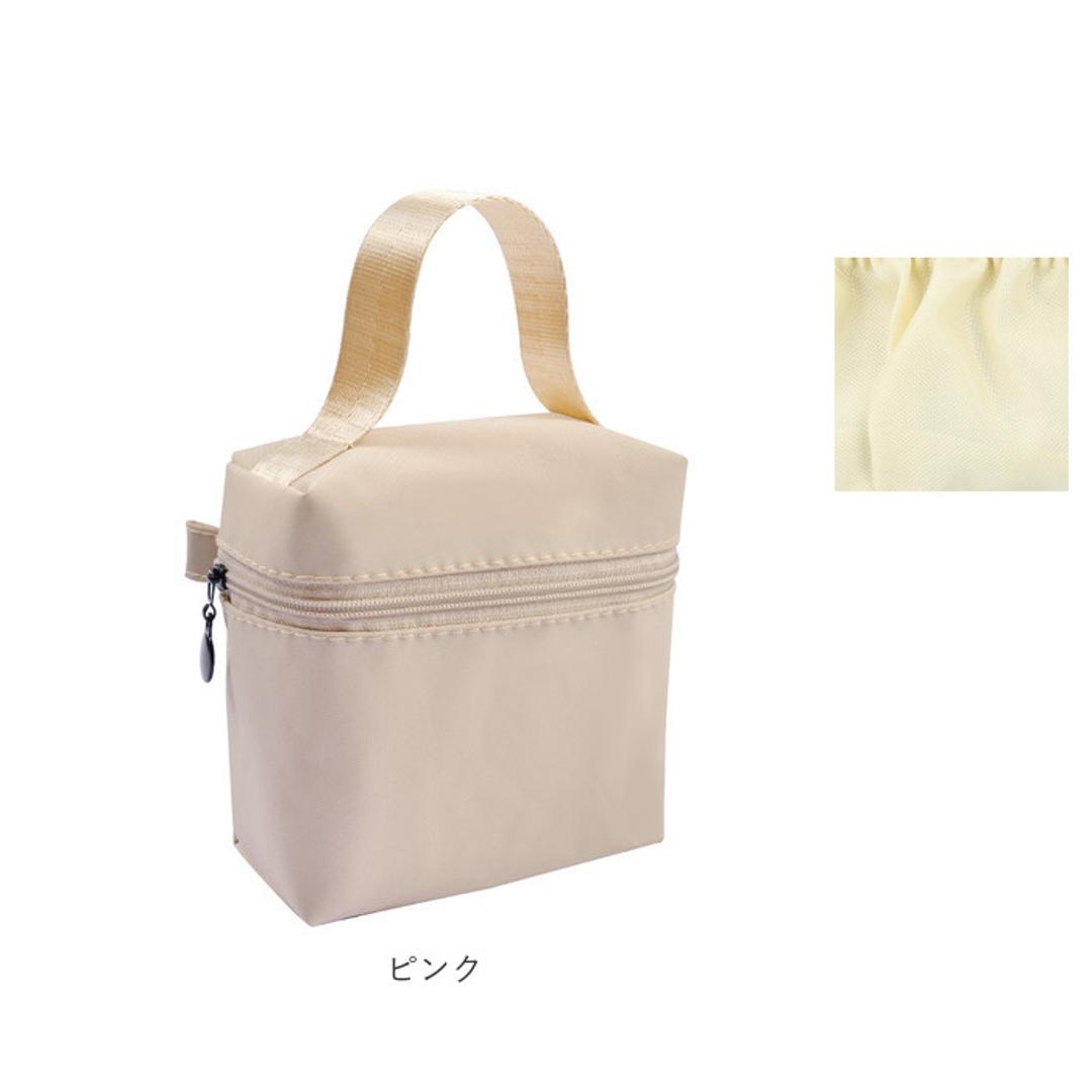 化粧ポーチ 縦型 メイクポーチ 自立 通販 ポーチ マチあり タテ 縦 トイレタリー 小物入れ 化粧品バッグ フルメイク 化粧品バック 収納袋 化粧バッグ 化粧バック 見つけやすい 取り出しやすい 旅行 化粧品 収納 シンプル グリーン ・