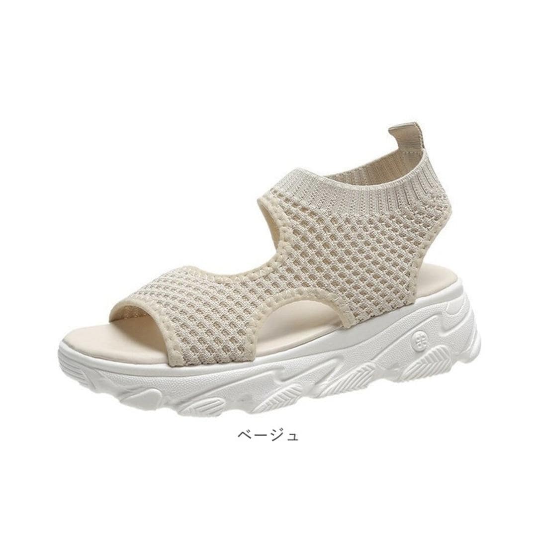 スポーツサンダル 厚底 レディース 通販 サンダル スポサン 厚底サンダル おしゃれ コンフォートサンダル フラットサンダル 靴 くつ クツ かわいい シューズ 夏 スポーツ スポーティ カジュアル アウトドア 婦人靴 疲れにくい 歩きやすい シンプル オシャレ ブラック 【即日発送】35(22.5cm)