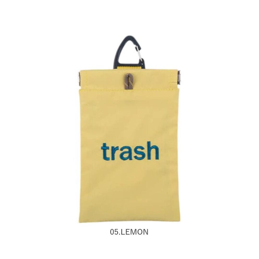 携帯 ゴミ箱 ポーチ 通販 トラッシュポーチ POY ポーイ 携帯用ゴミ箱 ゴミ袋 持ち運び ゴミ入れ ごみ入れ ミニゴミ箱 ミニごみ箱 ミニポーチ マルチケース 小物入れ 紙くず おしゃれ レジャー お出かけ ヘミングス アウトドア 01.GREIGE ・