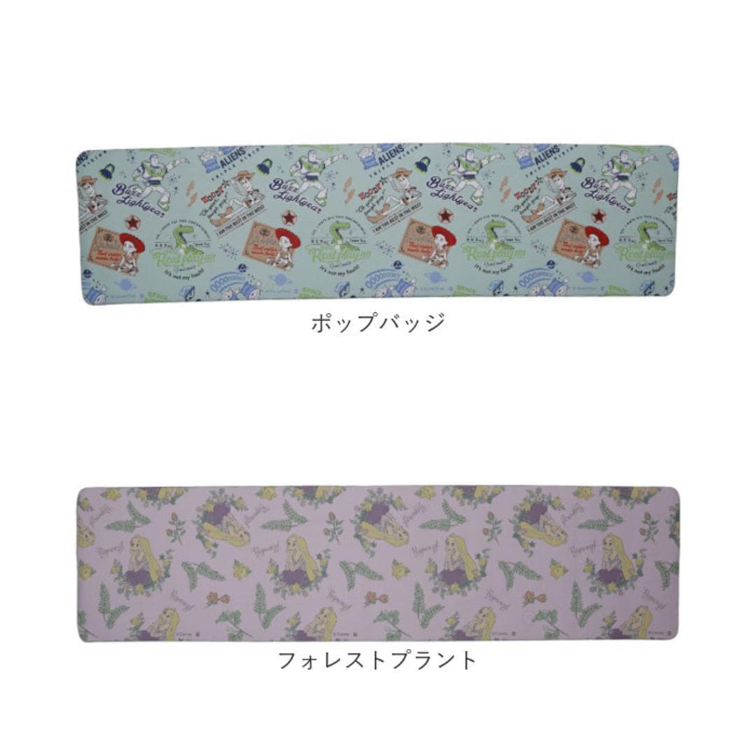 キャラクターキッチンマット 通販 キッチンマット キャラクター 45×180CM 拭きとりやすい お手入れ簡単 台所マット 塩化ビニール樹脂 台所 キッチンカーペット ロングマット かわいい 新生活 シンプル キッチン ギフト 贈り物 おしゃれ アップルピンク ・