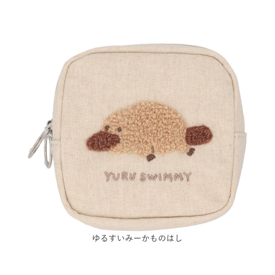 クーリア ポーチ ミニポーチ 通販 化粧ポーチ コスメポーチ ダブルファスナー メイクポーチ ミニサイズ 小物入れ 小さめ レディース 女性 女の子 コンパクト リップ 化粧品 可愛い かわいい おしゃれ オシャレ 持ち運び 旅行 ギフト 贈り物 イヤホン フォンダンピュール/チワワ ・