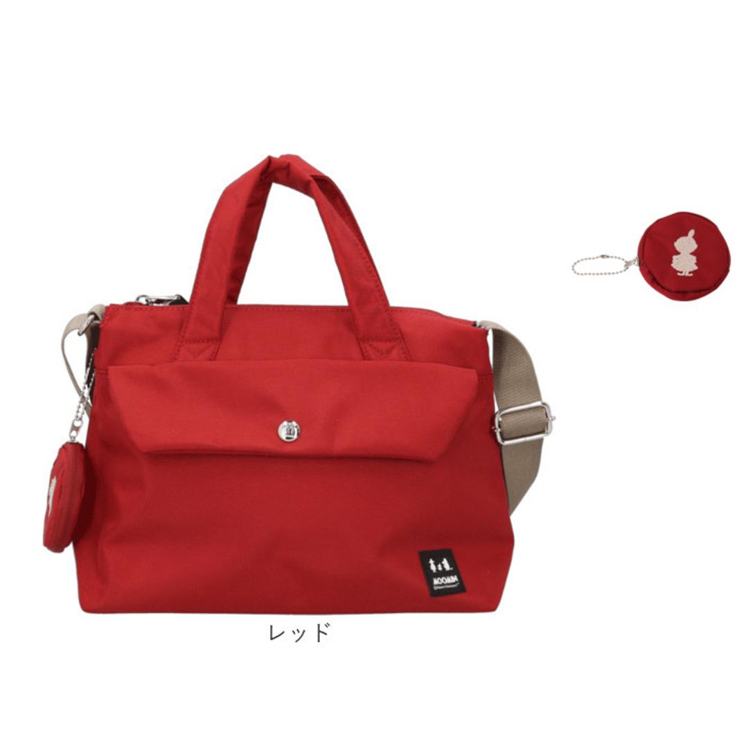 ムーミン ショルダーバッグ 通販 ショルダー バッグ レディース 斜め掛け 肩掛けバッグ 肩掛け Moomin bag 鞄 かばん カバン 2way バック RMNK-06 旅行 軽い 北欧 軽量 通勤 通学 大人 シンプル かわいい おしゃれ ブラック ・