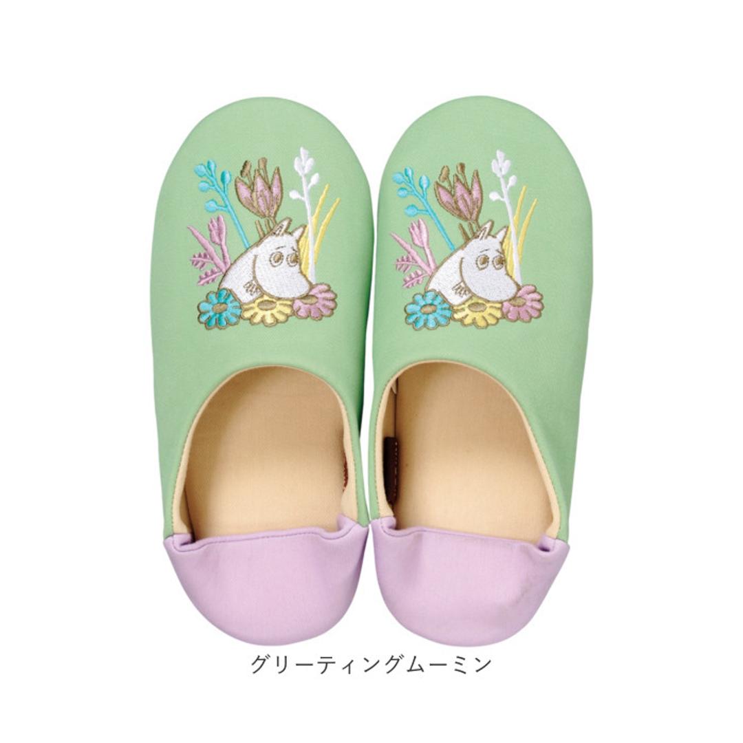 ルームシューズ ムーミン 通販 MOOMIN スリッパ ルームスリッパ かわいい レディース 室内用 部屋履き 室内履き 可愛い おしゃれ 部屋ばき 室内ばき オシャレ 北欧風 ギフト インテリア 贈り物 学校行事 歩きやすい お祝い ナチュラル リトルミイとおしゃべり ・
