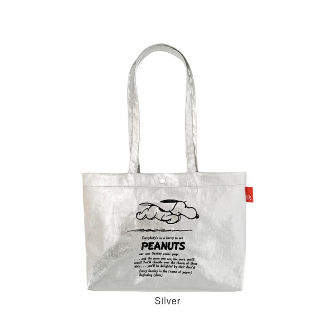 ルートート スヌーピー ROOTOTE 8445 通販 トートバッグ 肩掛けバッグ レッスンバッグ 手提げバッグ A4 通勤 通学 大きめ 横長 横型 キャラクター A-quatre アーキャトル SNOOPY 大人 かわいい おしゃれ 可愛い レディースバッグ Black ・