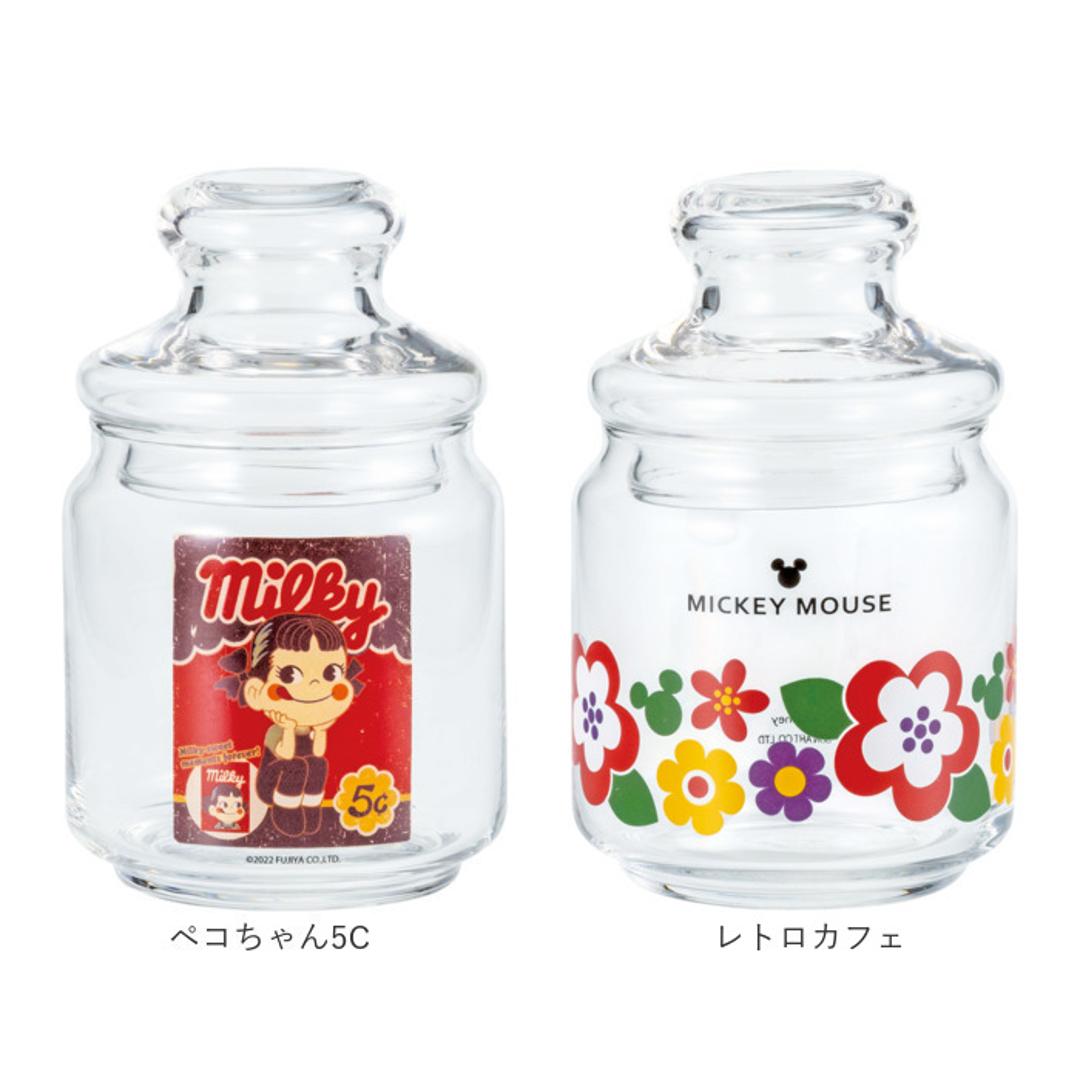 キャニスター ガラス おしゃれ 通販 ガラスキャニスター キャンディポット キャンディ ポット 小物入れ 保存容器 ガラス保存容器 ガラス容器 保存瓶 キャラクター かわいい 可愛い ガラス製 食品保存容器 調味料ケース 調味料入れ キッチン用品 カオハナハローキティ ・