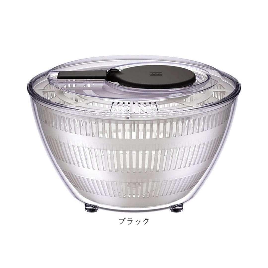 ヴィヴ viv 野菜 水切り 通販 サラダスピナー Lサイズ 野菜水切り器 野菜水切り サラダ ボウル ザル 洗いやすい 大きめ 台所用品 水切りかご シンプル おしゃれ キッチン雑貨 日本製 レッド ・