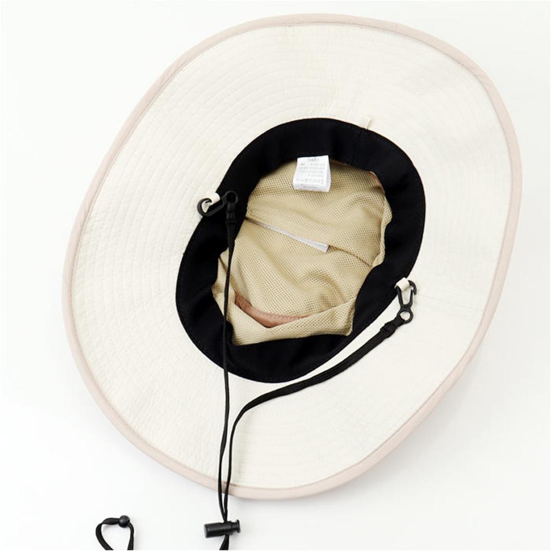 アドベンチャーハット 通販 サファリハット 日よけ帽子 折り畳み 折りたたみ 軽量 軽い レディース 女性 サイズ調整 あご紐取り外し可能 無地 シンプル 帽子 おしゃれ かわいい 釣り山登り登山 アウトドア キャンプ フェス HIDE ヒデ ギフト プレゼント ブラック ・