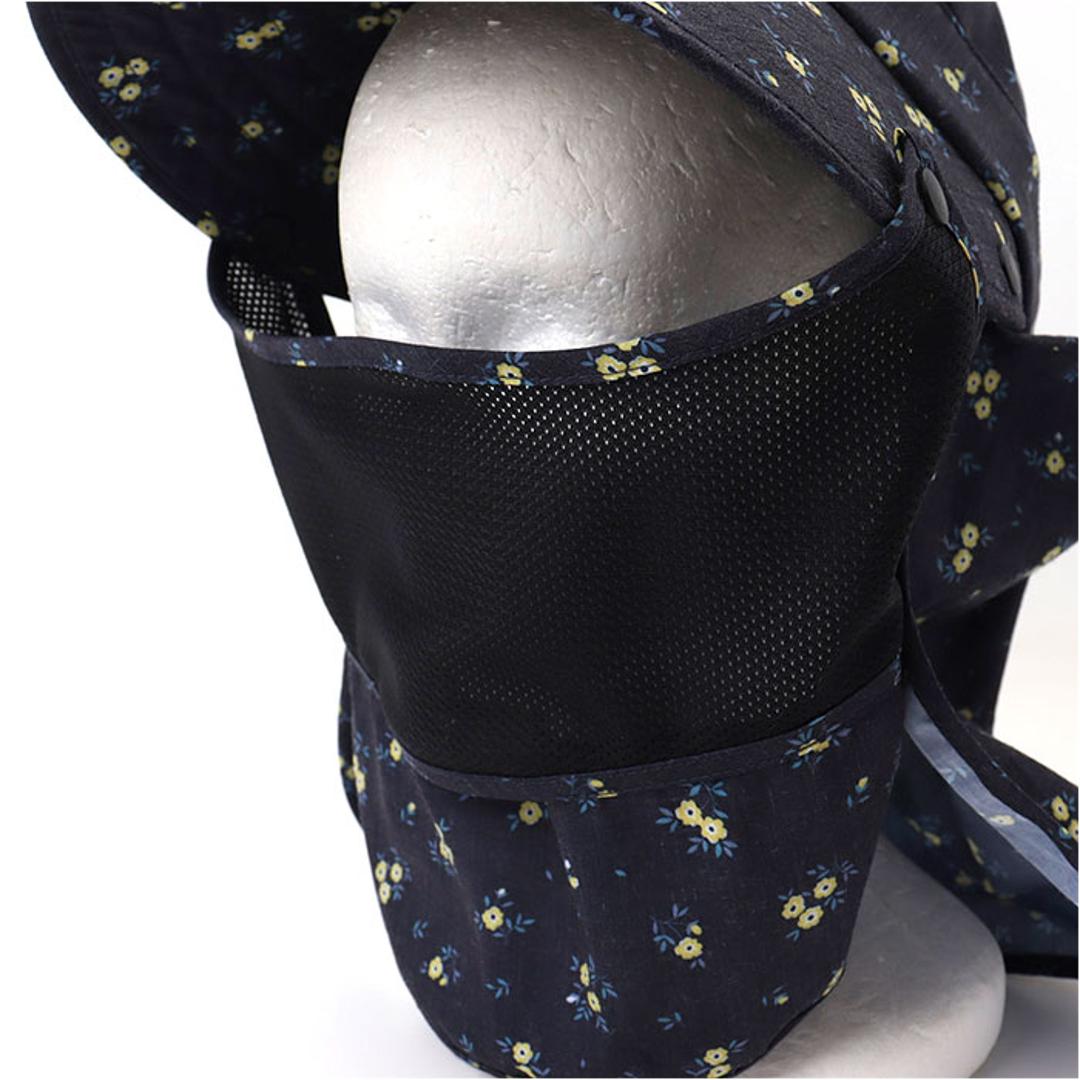 UVカット 帽子 レディース 日よけ 首の後ろ 通販 つば広帽子 折りたたみ帽子 撥水 つば 長い 深め おりたたみ 折りたたみ 夏 春 秋 フェイスガード フェイスカバー付き アウトドア 運動会 スポーツ観戦 ガーデニング 農業 庭 手入れ レディース帽子 ベージュ ・