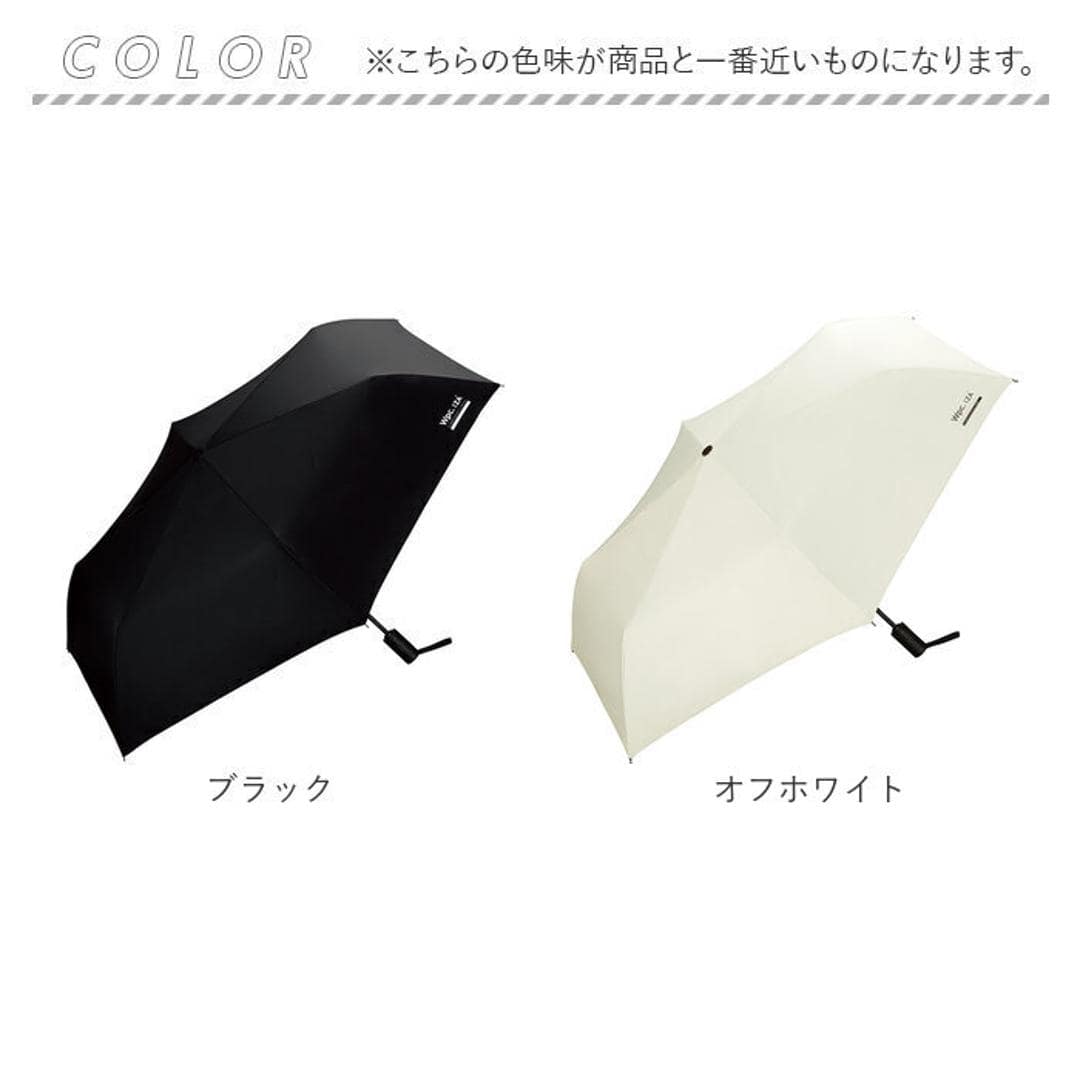 wpc ワールドパーティ 折りたたみ傘 自動開閉 通販 晴雨兼用傘 折り畳み傘 雨傘 日傘 傘 カサ かさ アンブレラ ワンタッチ ワンプッシュ 折り畳み 折りたたみ 晴雨兼用 遮光 日除け 日よけ メンズ レディース カジュアル IZA ブラック ・