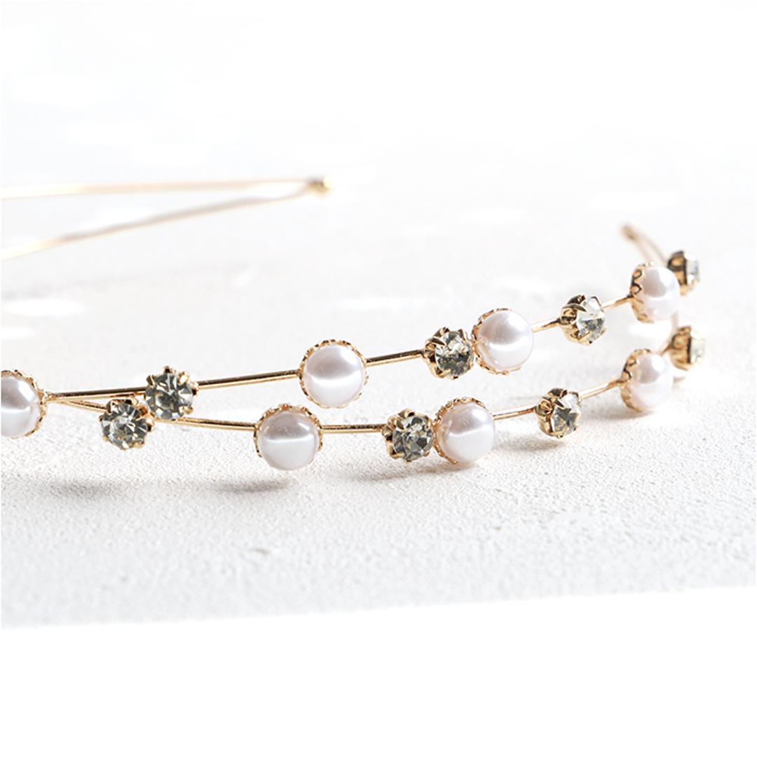 RORA カチューシャ 細め 通販 ローラ イザベラ ヘッドドレス ヘアアクセサリー 髪飾り キッズ 子供 子ども こども 女の子 女子 キラキラ パール フォーマル おしゃれ かわいい 入園式 卒園式 入学式 卒業式 発表会 結婚式 キッズファッション ゴールド ・