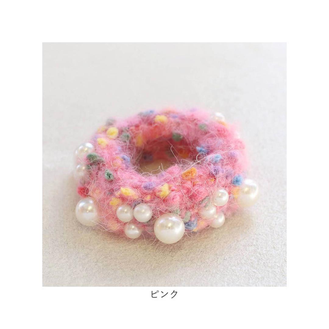 パール ヘアゴム キッズ 通販 シュシュ 髪飾り 子供 子ども こども 女の子 卒園式 入園式 入学式 卒業式 フォーマル 結婚式 ピアノ発表会 かわいい おしゃれ 普段使い シンプル ニット 可愛い ヘアアレンジ ヘアアクセサリー キッズファッション ブラック フリー