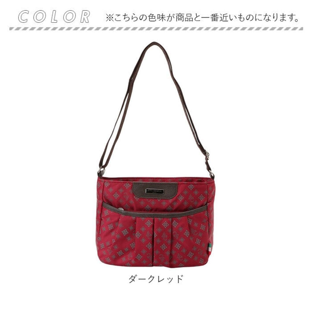 ショルダーバッグ レディース 斜めがけ 大人 軽量 ナイロン 通販 ショルダーバック 斜めがけバッグ 斜めがけバック 斜め掛け 横型 ななめがけ バッグ 肩掛け 鞄 ショルダー 大きめ キャリーオン 旅行 オシャレ おしゃれ かわいい レディースバッグ ダークレッド ・