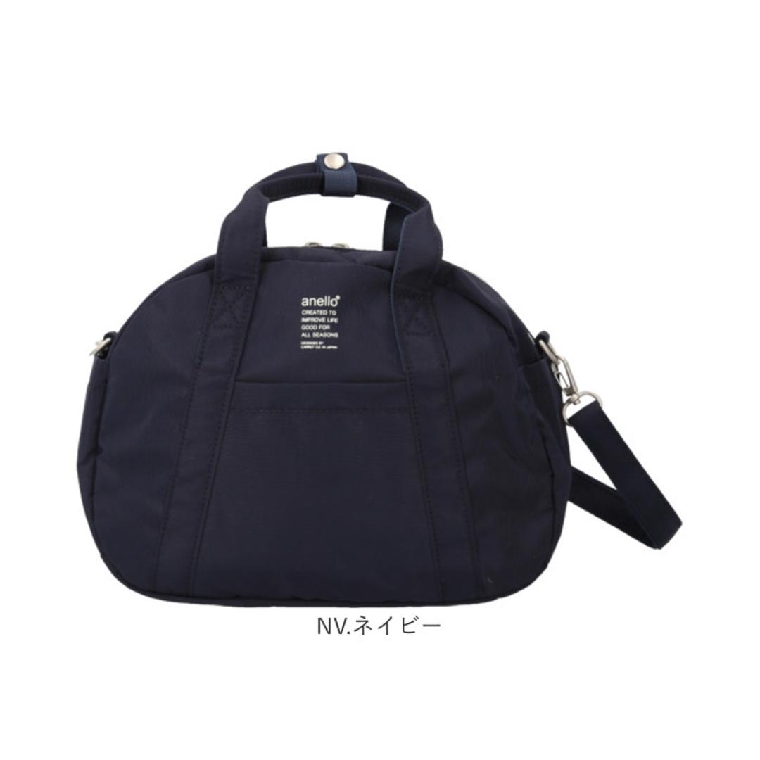 アネロ ショルダーバッグ anello ATM0963 通販 ショルダーバック 斜めがけバッグ ミニボストンバッグ レディース 小さめ メンズ 斜めがけ 大人 軽量 軽い ナイロン 撥水 ファスナー付き かわいい シンプル 旅行 PARADE レディースバッグ BK.ブラック ・