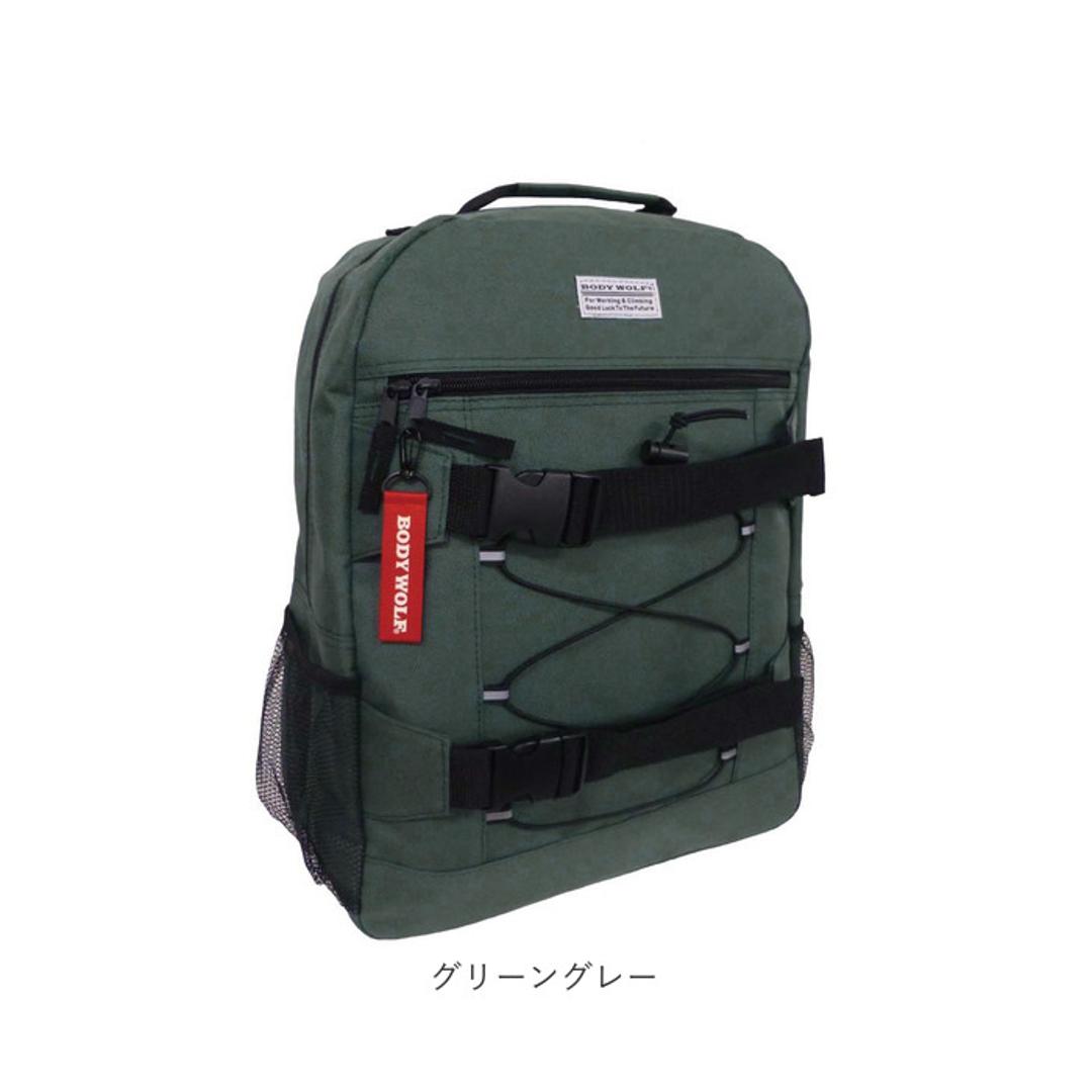 リュック メンズ カジュアル 通販 メンズリュック バックパック リュックサック 大容量 多機能 通勤 通学 ビジネス レディース 大人 スケートボード おしゃれ 防災 アウトドア キャンプ 旅行 登山 BODY WOLF ボディウルフ 贈り物 ギフト ブラック ・