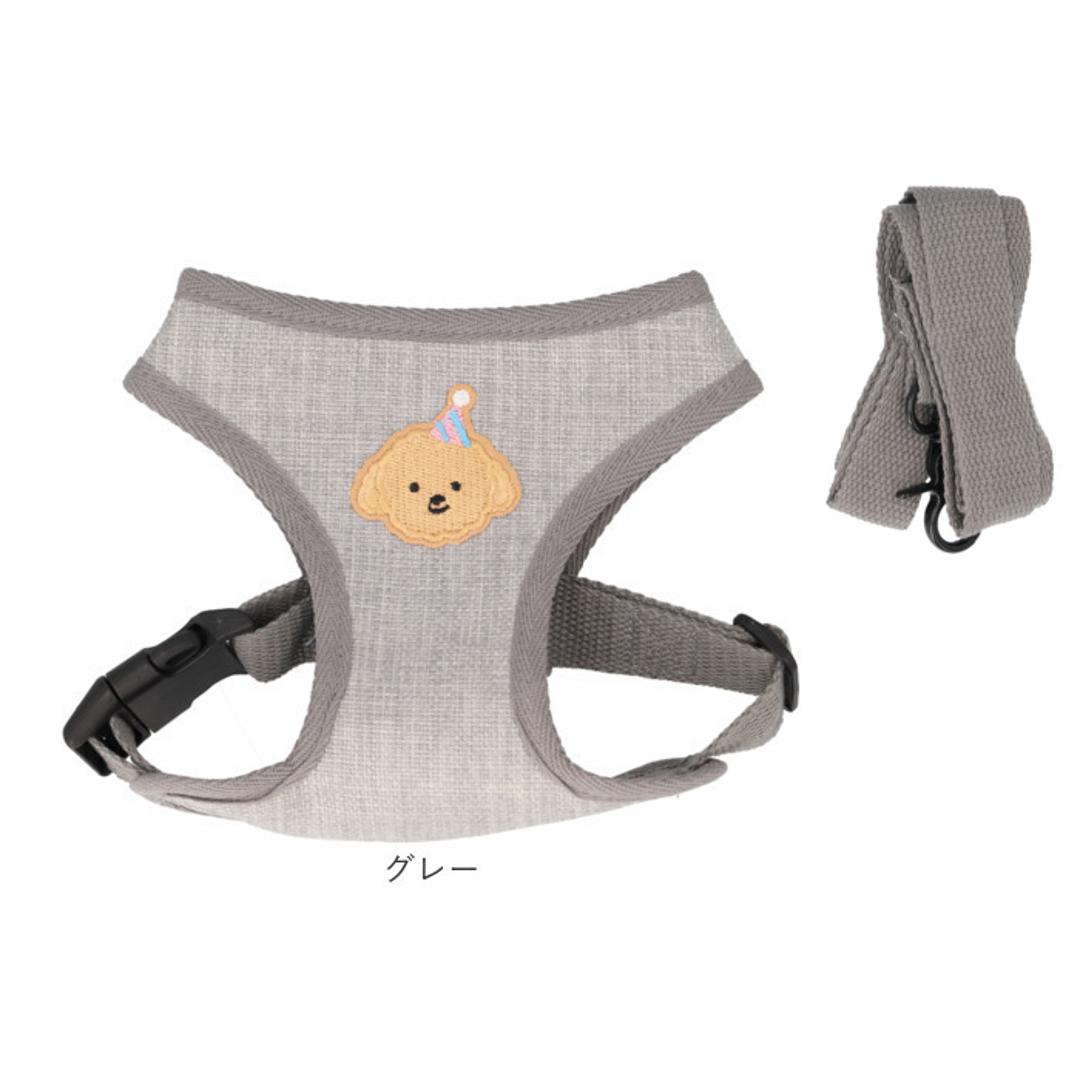 小型 犬 ハーネス リード セット 通販 ハーネスリード ハーネスリードセット ハーネス&リード 胴輪 首輪 リードセット かわいい おしゃれ 抜けない 犬用 簡単装着 ペット 小型犬 いぬ イヌ お散歩 散歩 お出かけ おでかけ ペット用 可愛い ブラック XS