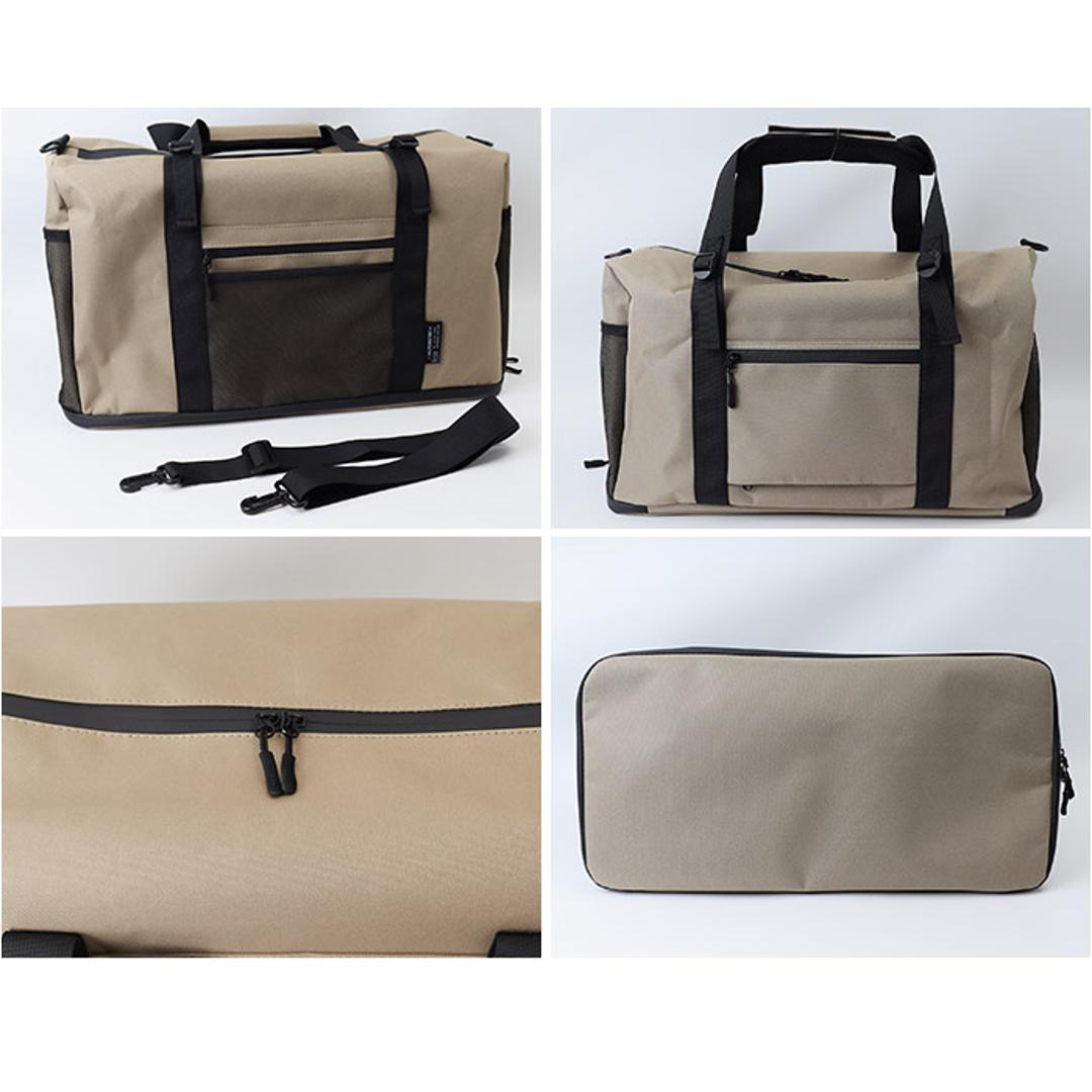 kiu キウ ジムバッグ K454 大容量 通販 スクールバッグ スクールバック ジムバック トート ショルダー 靴 収納 コンパートメント付き ポケット キャリーケース対応 カジュアル シンプル KiU メンズ レディース 男女兼用 ユニセックス アウトドア 169.サイケデリックフラワー ・