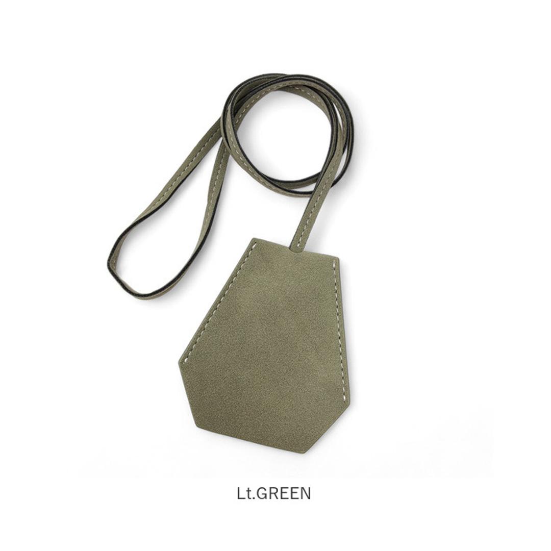 キークロシェット 通販 キーケース クロシェット 首掛け 鍵入れ 鍵ケース キーアクセサリー 鍵 カギ 男女兼用 キーホルダー キーリング おしゃれ かわいい シンプル 便利 持ち運び 合皮 出し入れ可能 ネックレス ギフト 贈り物 BLACK ・