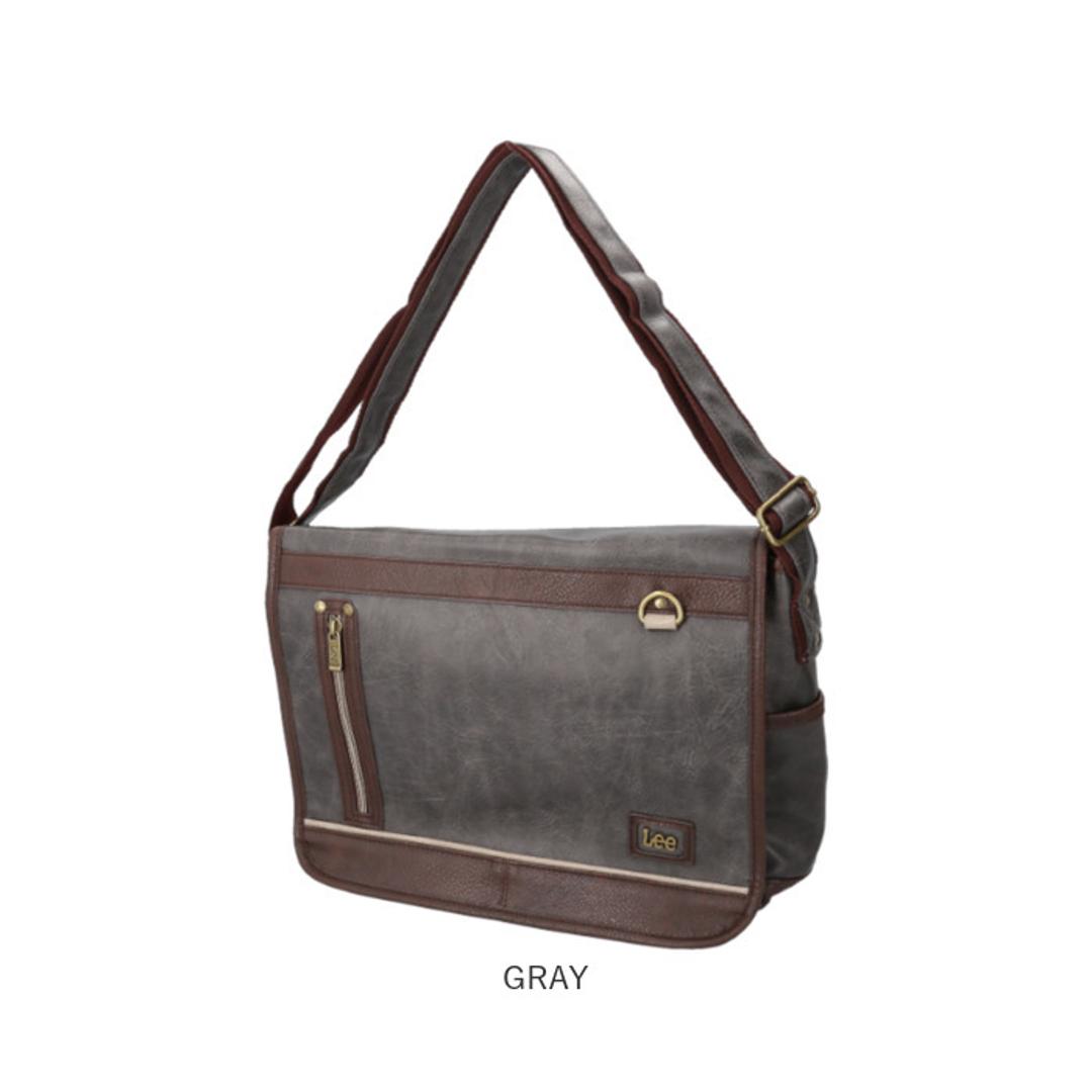 Lee リー ショルダーバッグ 通販 バッグ ショルダーバック メンズ レディース 斜めがけ おしゃれ 斜め掛け ななめ掛け 斜めかけ 大人 シンプル 無地 ギフト ショルダー 肩掛け バック かばん 鞄 オシャレ ギフト 贈り物 かっこいい BLACK ・