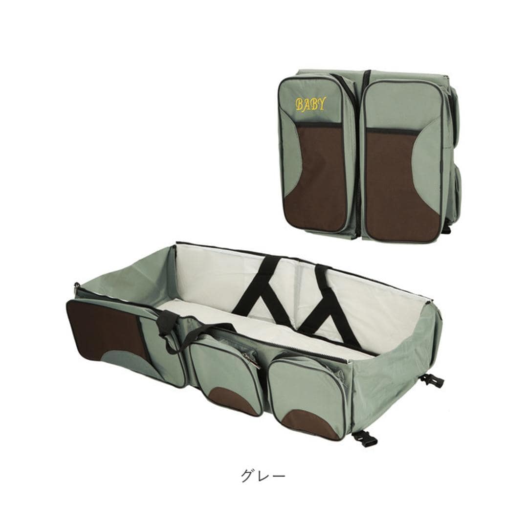 ポータブル ベビーベッド 通販 持ち運び 折りたたみ 折り畳み ショルダーバッグ マザーズバッグ ショルダー 2way コンパクト マザーバッグ ママバッグ マザーズ バッグ 防災グッズ 赤ちゃん ベビー 女の子 男の子 おでかけ 旅行 帰省 寝具 レッド ネイビー ベージュ グレー レッド ・