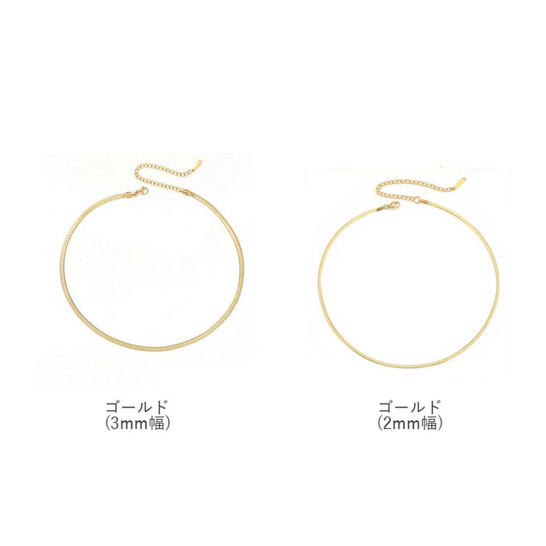 アクセサリー ネックレス レディース メンズ 通販 チョーカー スネーク チェーン スネークチェーン アクセサリ ジュエリー つけっぱなし 錆びない 変色しない ユニセックス 男女兼用 サージカルステンレス シンプル おしゃれ ギフト シルバー 【即日発送】2mm幅-35cm