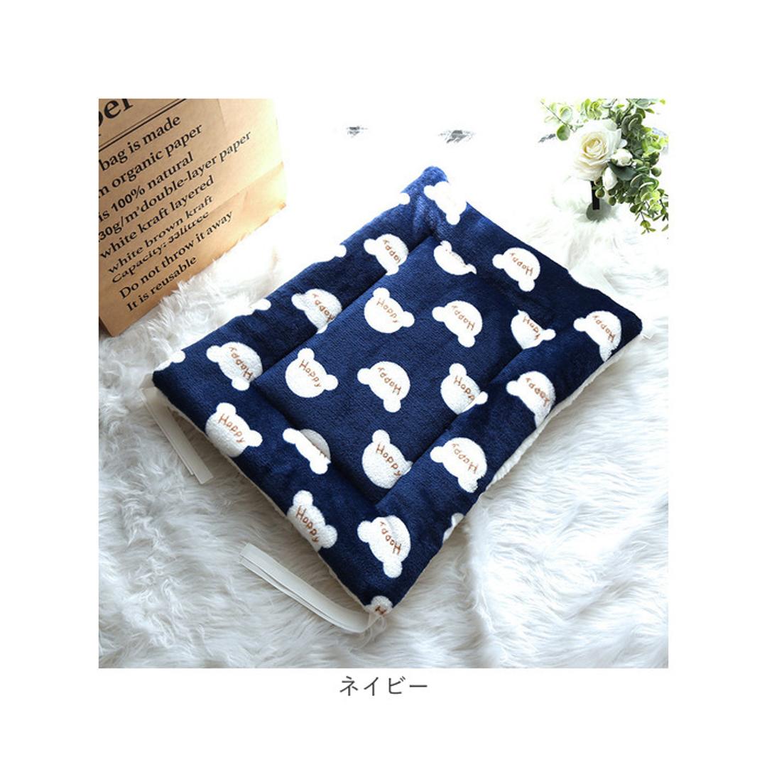 ペット用 マット 通販 ペット用マット ペットマット ペットベッド ペットクッション ペットソファ 猫ベッド 犬ベッド 柔らかい やわらかい かわいい 可愛い 防寒 防寒対策 寒さ対策 ペット ペット用品 犬用 猫用 犬用品 猫用品 犬 いぬ 猫 ネコ ねこ グレー ・