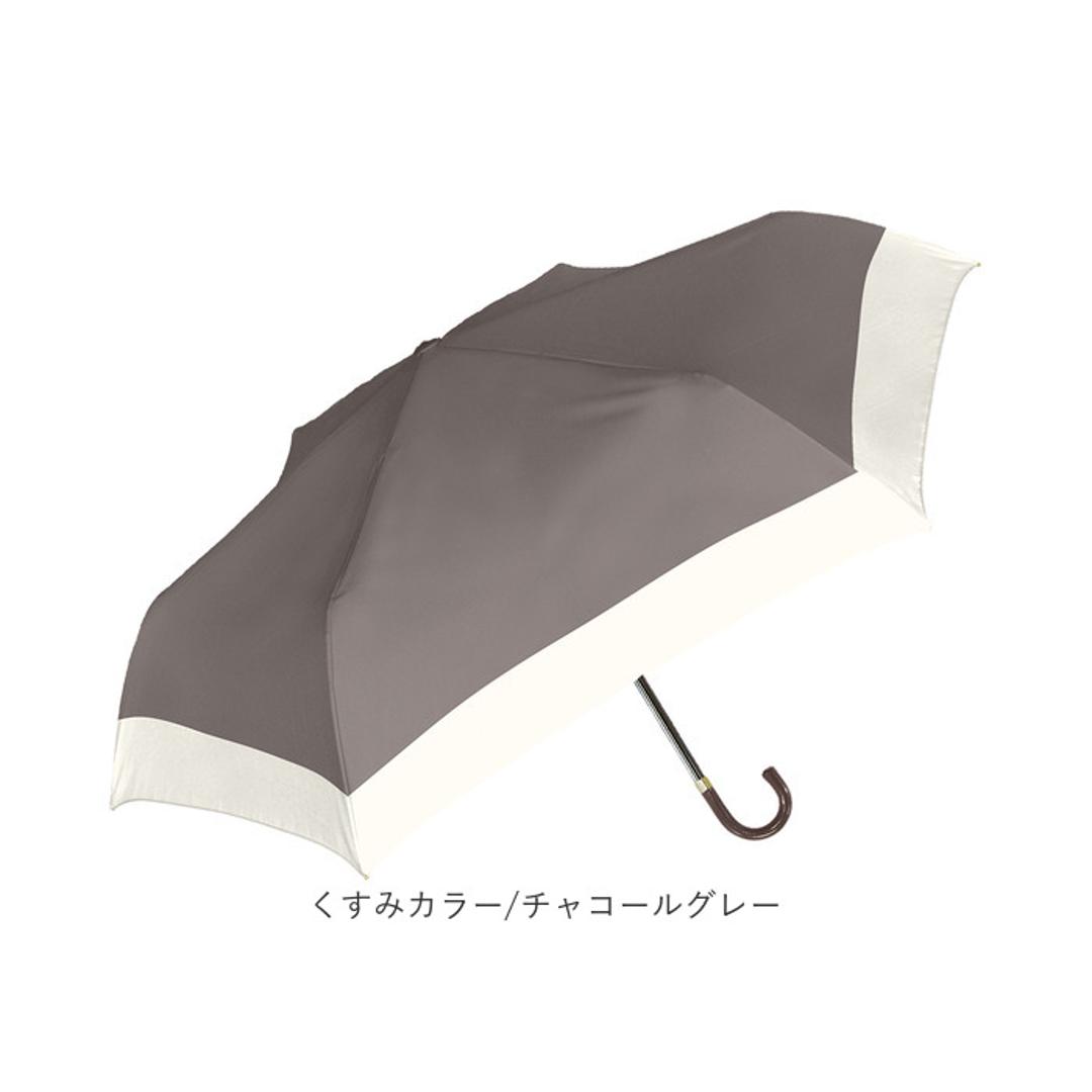 折りたたみ傘 レディース 55cm 通販 折り畳み傘 手開き 傘 折りたたみ かさ カサ 雨傘 おしゃれ 可愛い 女性 シンプル オシャレ かわいい 通勤 通学 Natural basic 中谷 雨具 女性用 レディース雨傘 くすみカラー/ピンクベージュ ・