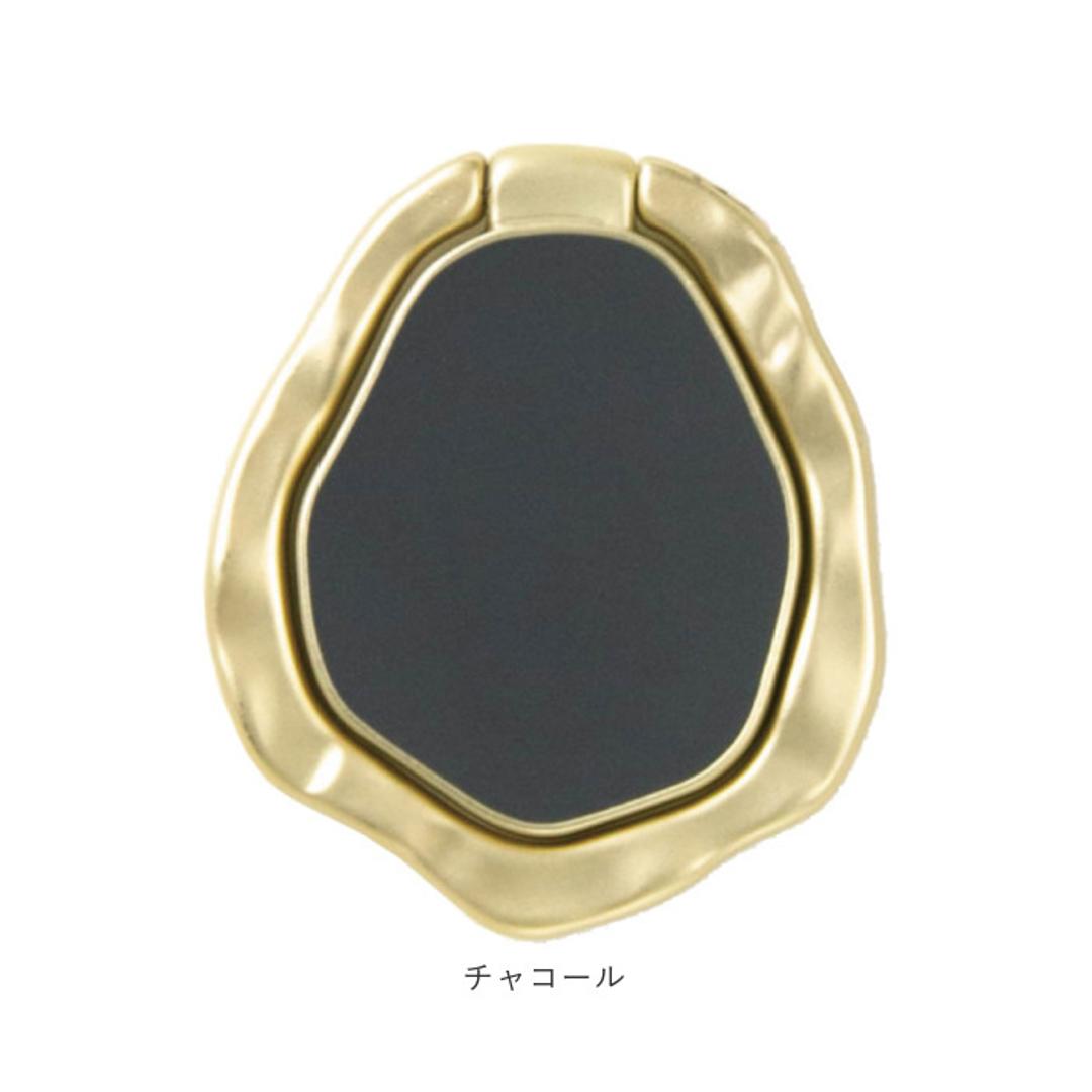 スマホリング スタンド おしゃれ 通販 スマホ リングホルダー ホールドリング スマートフォンリング スマホスタンド 大人 かわいい 落下防止 オシャレ 可愛い SR-LM ゴールド マット くすみカラー ニュアンスカラー レディース スマートフォンアクセサリー グレージュ ・