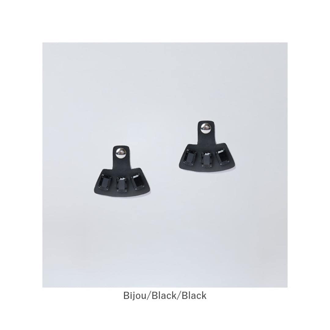 シューアクセサリー 通販 PERO COVER ペロカバー 装飾的アクセサリー シューパーツ シューチャーム シューズアクセサリー おしゃれ 上品 かわいい 男女兼用 スニーカー 簡単取付 靴アクセサリー 靴 くつ シューズ 贈り物 ギフト プレゼント Ornament/Black ・